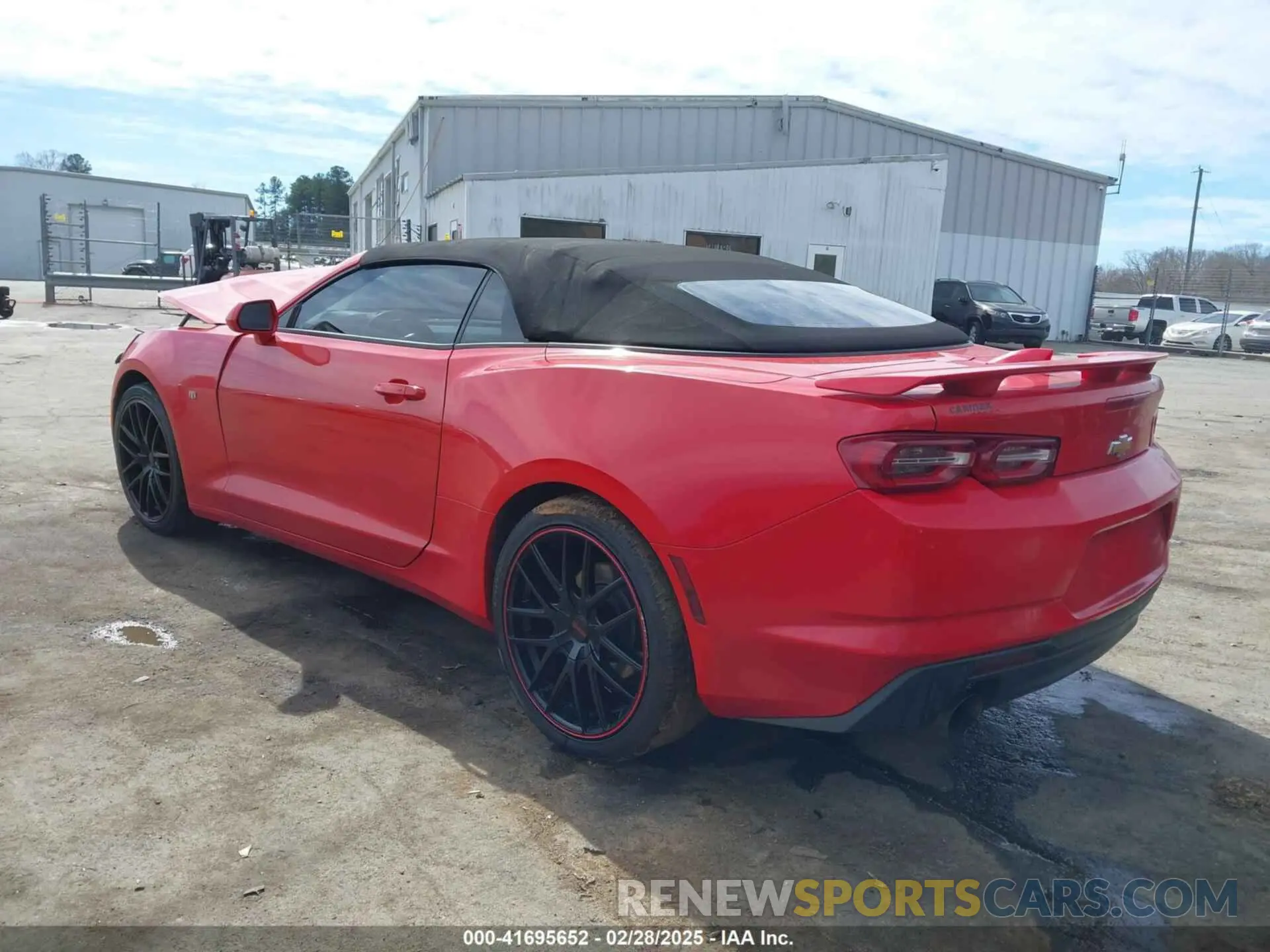 3 Photograph of a damaged car 1G1FB3DX7L0102518 CHEVROLET CAMARO 2020