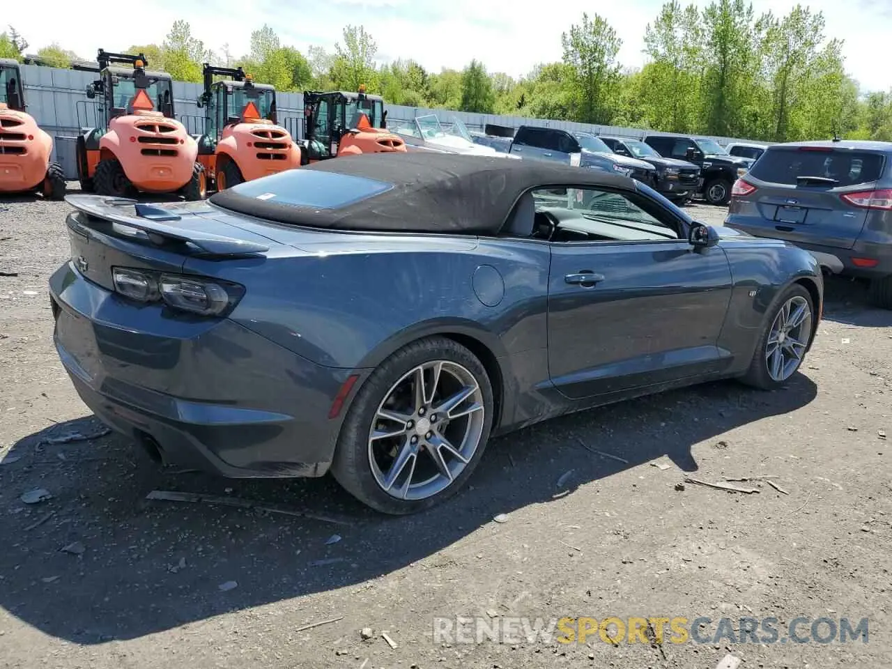 3 Photograph of a damaged car 1G1FB3DX7L0148236 CHEVROLET CAMARO 2020