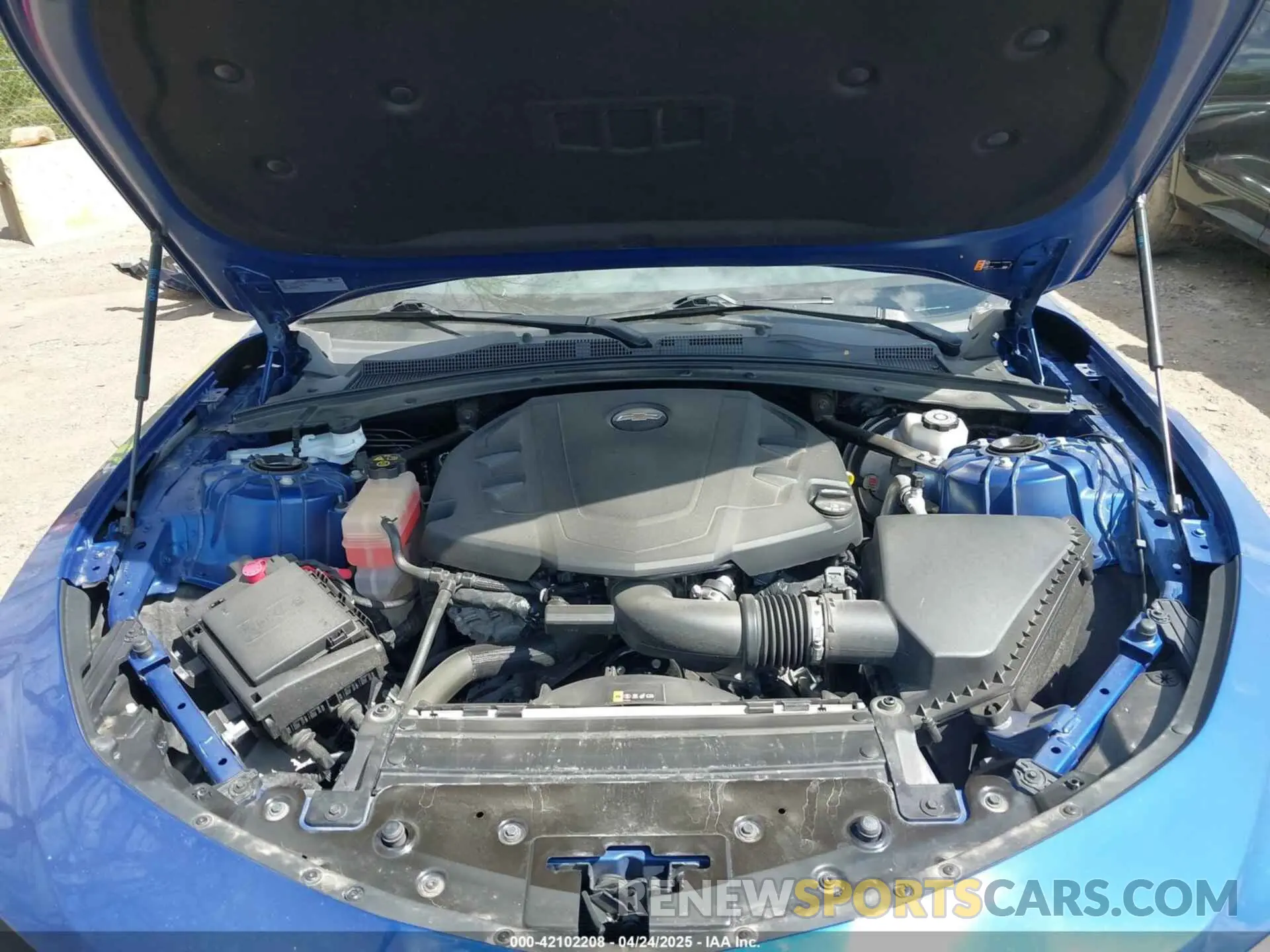 10 Photograph of a damaged car 1G1FD1RS2L0101594 CHEVROLET CAMARO 2020