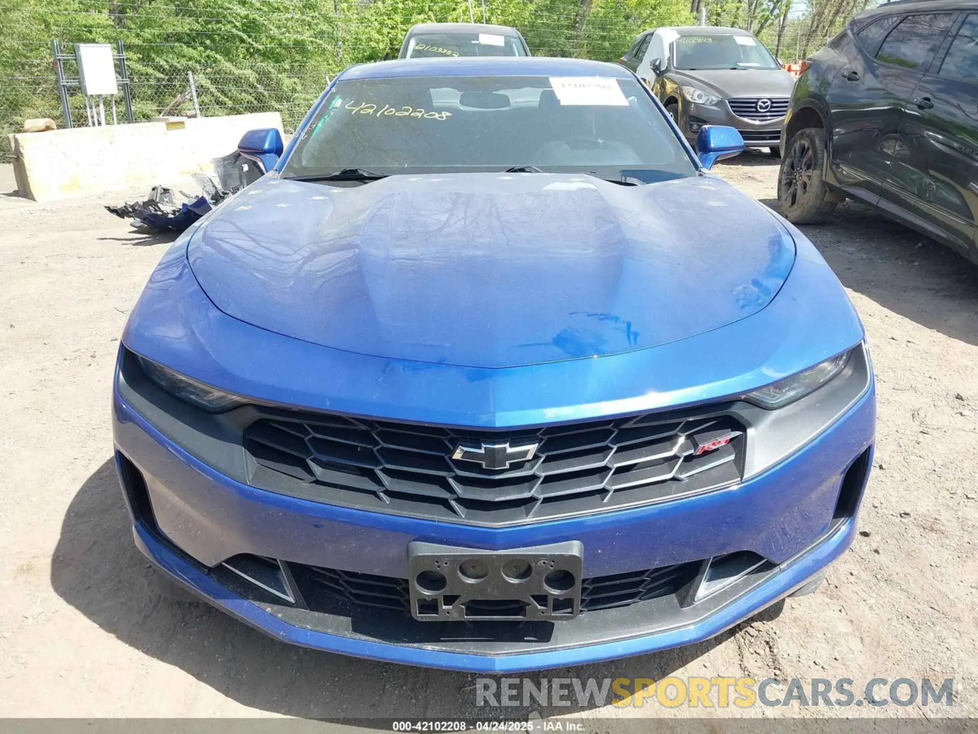 13 Photograph of a damaged car 1G1FD1RS2L0101594 CHEVROLET CAMARO 2020