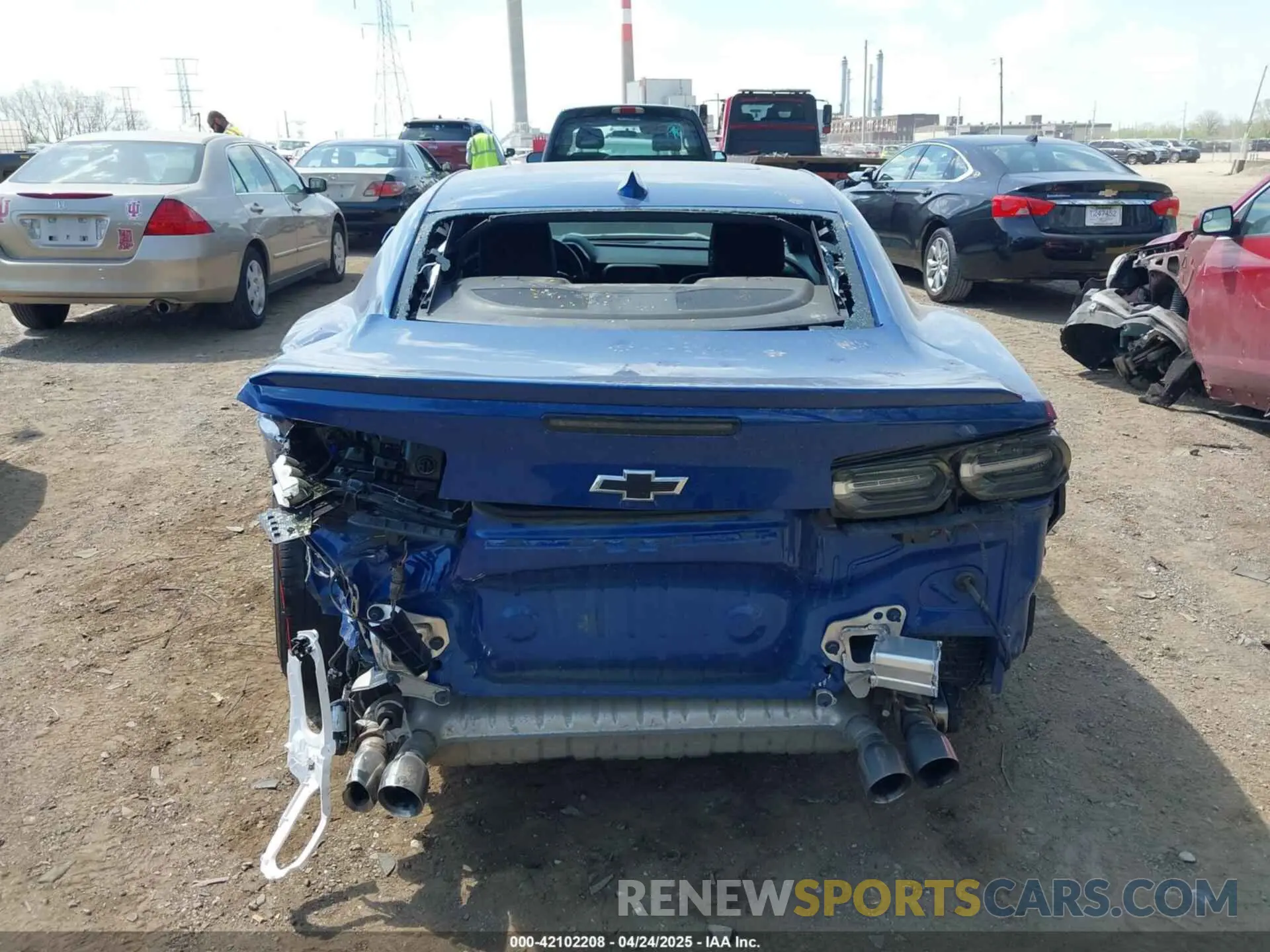17 Photograph of a damaged car 1G1FD1RS2L0101594 CHEVROLET CAMARO 2020