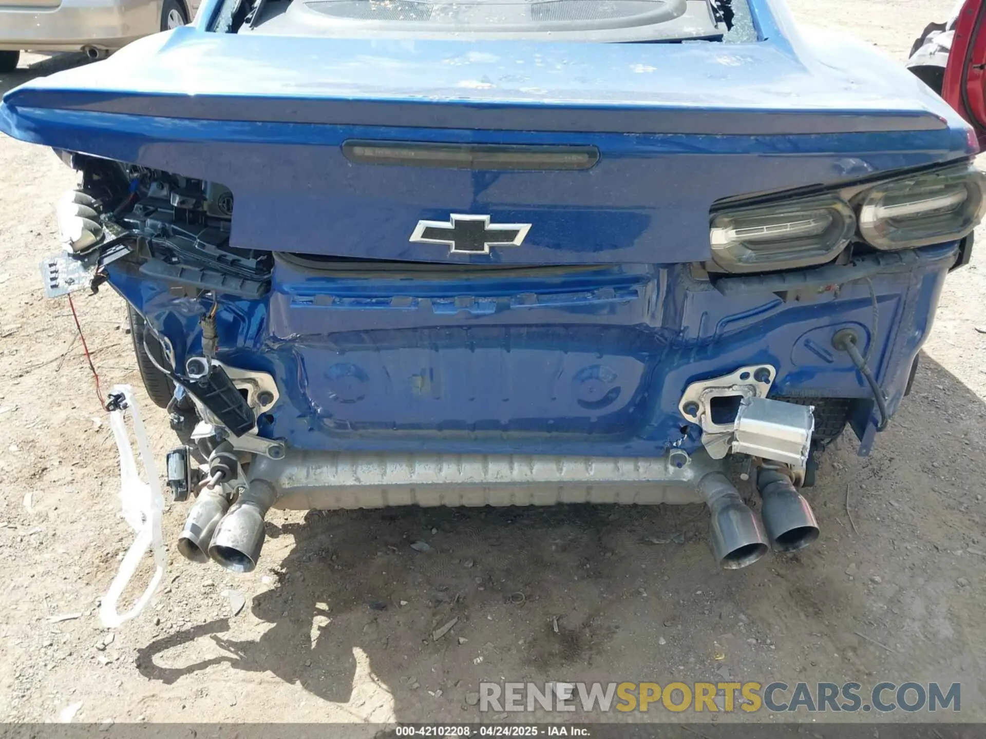 6 Photograph of a damaged car 1G1FD1RS2L0101594 CHEVROLET CAMARO 2020