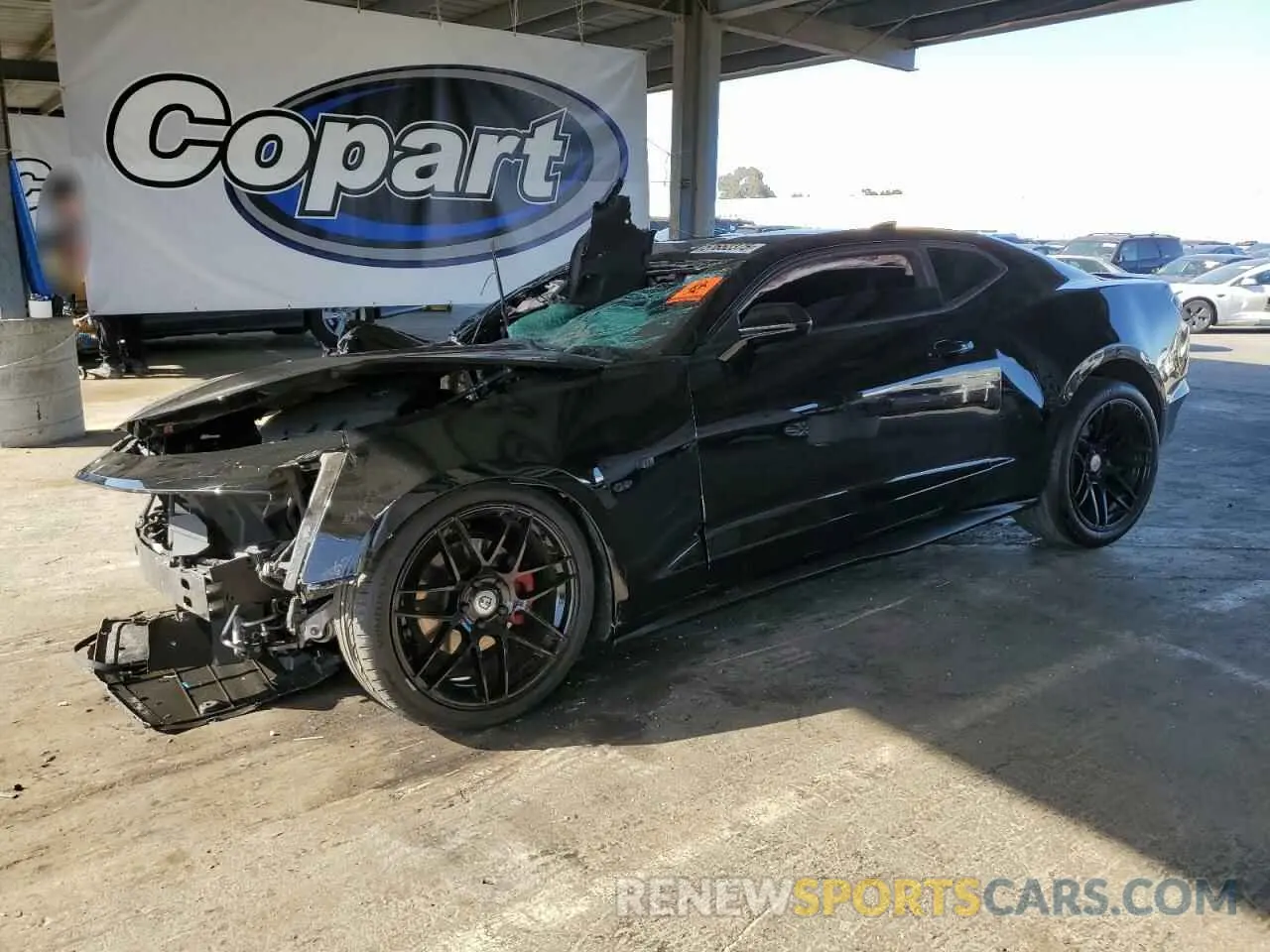 1 Photograph of a damaged car 1G1FD1RS5L0114601 CHEVROLET CAMARO 2020