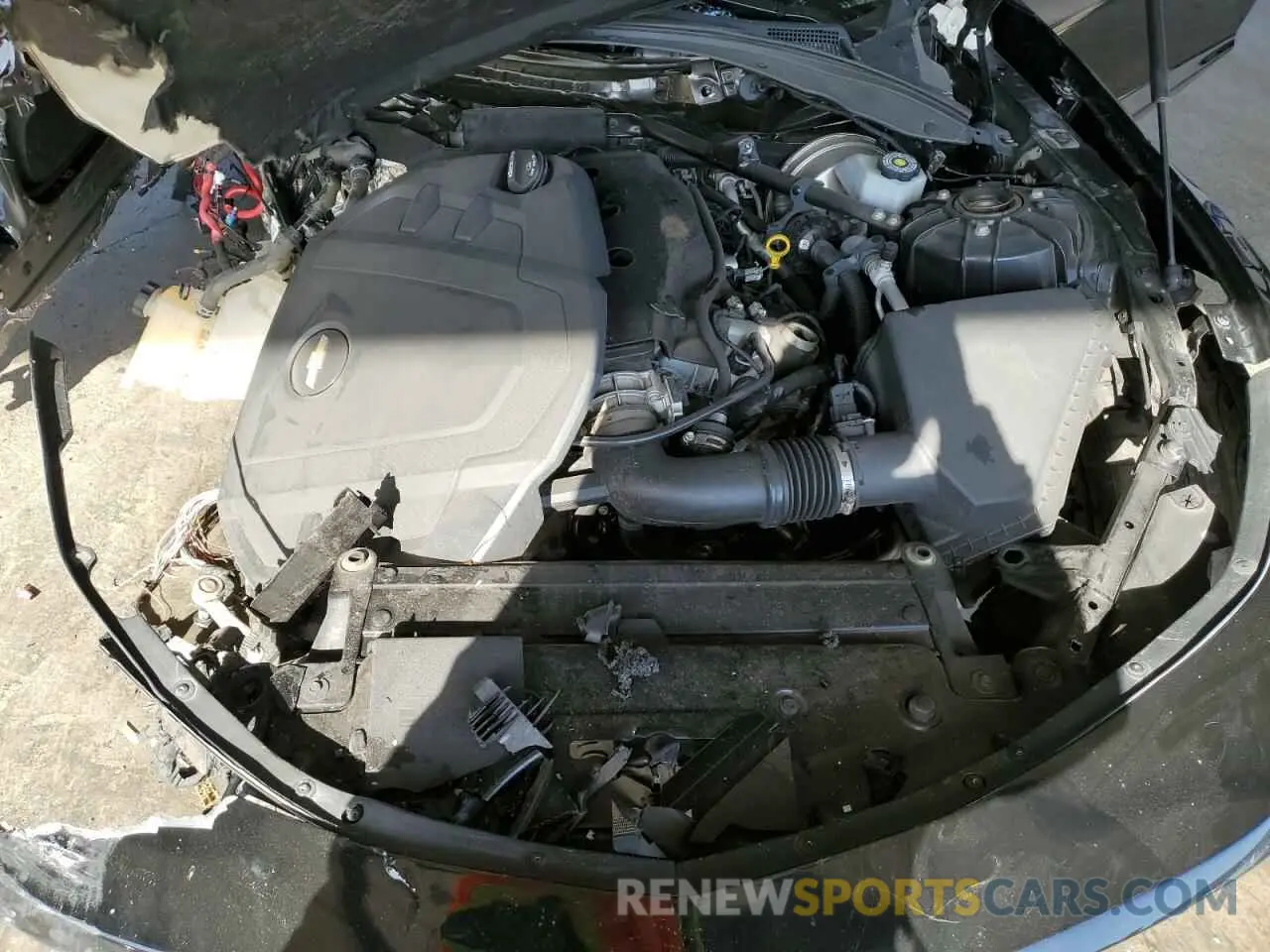 11 Photograph of a damaged car 1G1FD1RS5L0114601 CHEVROLET CAMARO 2020