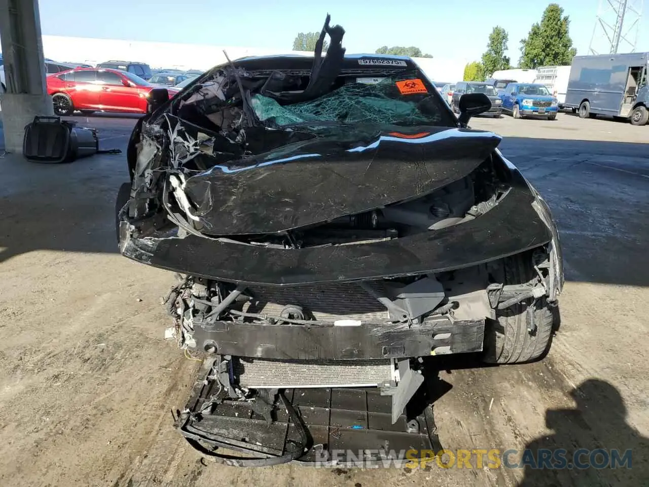 5 Photograph of a damaged car 1G1FD1RS5L0114601 CHEVROLET CAMARO 2020