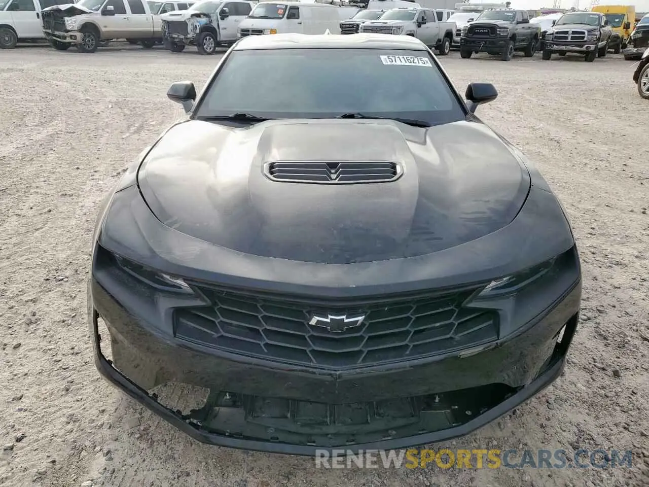 5 Photograph of a damaged car 1G1FE1R74L0139580 CHEVROLET CAMARO 2020