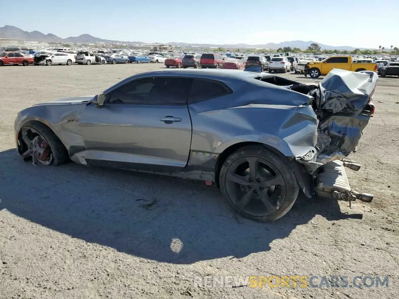 2 Photograph of a damaged car 1G1FF1R76L0135706 CHEVROLET CAMARO 2020