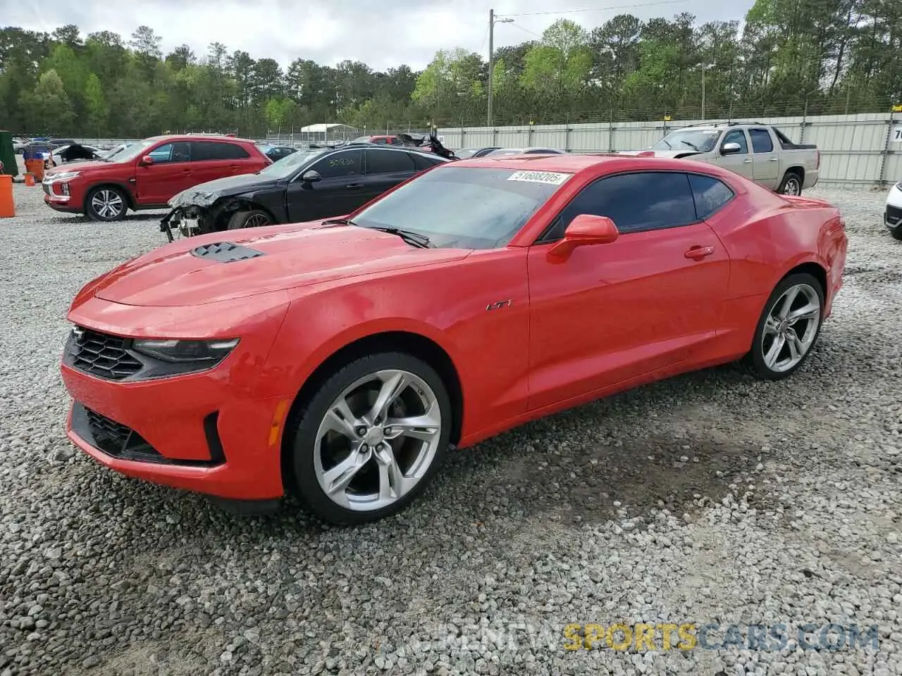 1 Фотография поврежденного автомобиля 1G1FF1R76L0148939 CHEVROLET CAMARO 2020