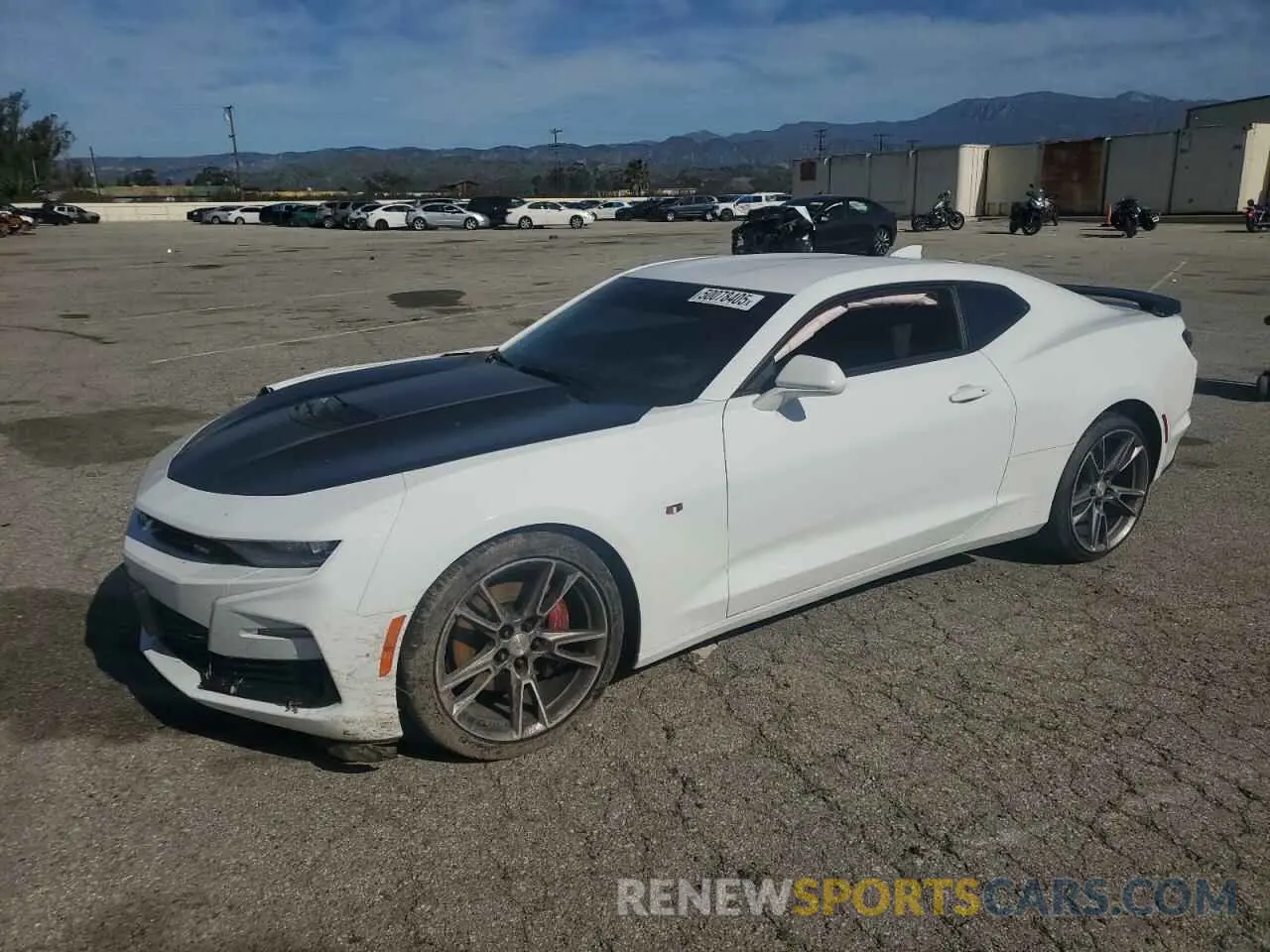 1 Photograph of a damaged car 1G1FF1R7XL0110159 CHEVROLET CAMARO 2020