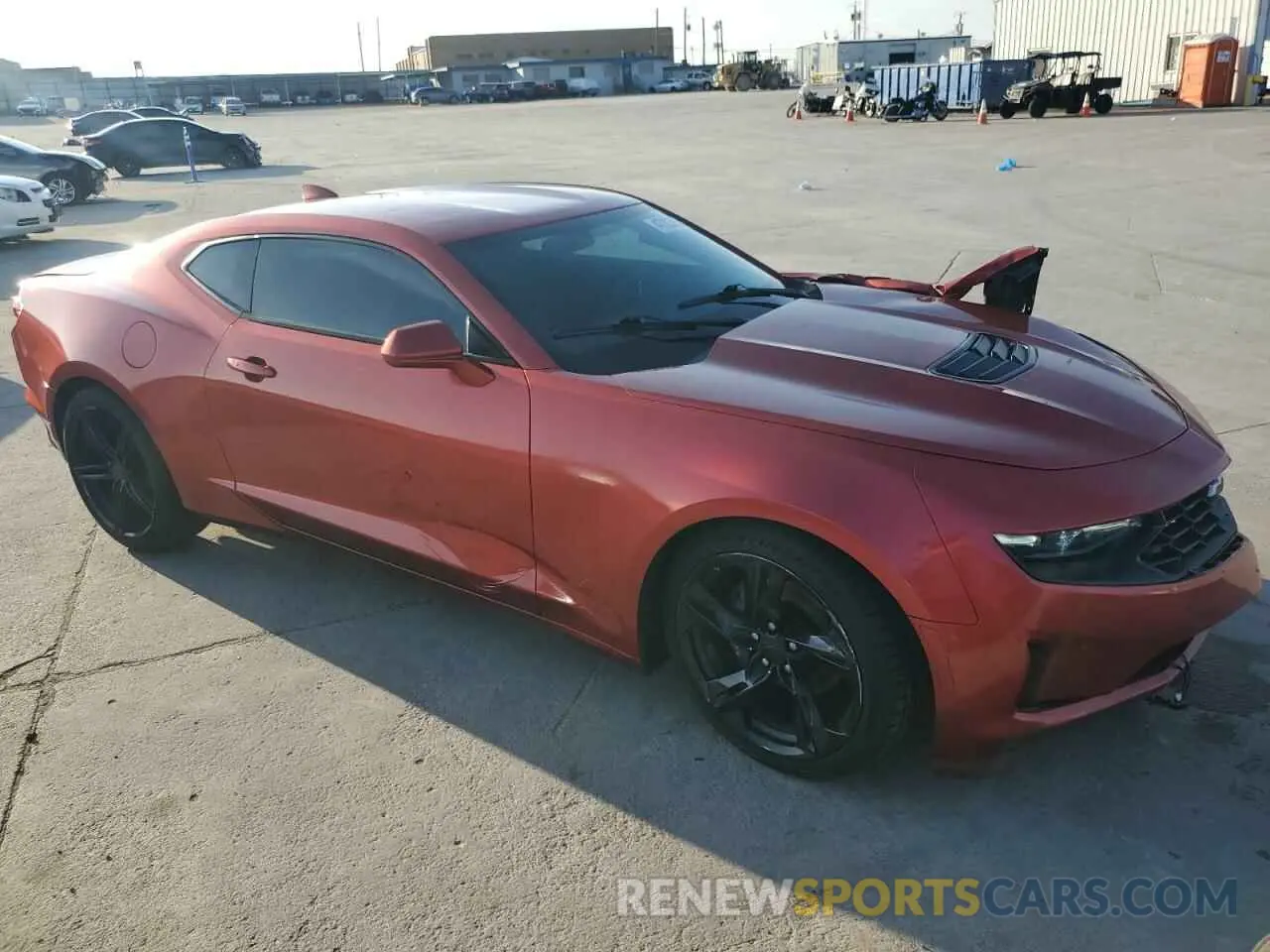 4 Фотография поврежденного автомобиля 1G1FF1R7XL0128161 CHEVROLET CAMARO 2020