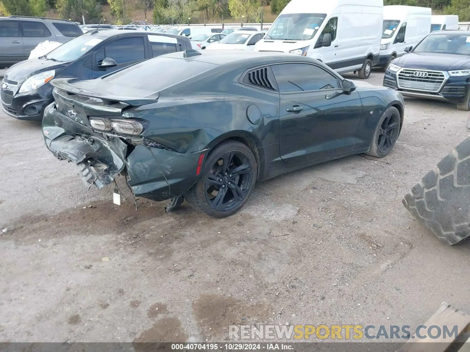4 Photograph of a damaged car 1G1FG1R7XL0105461 CHEVROLET CAMARO 2020