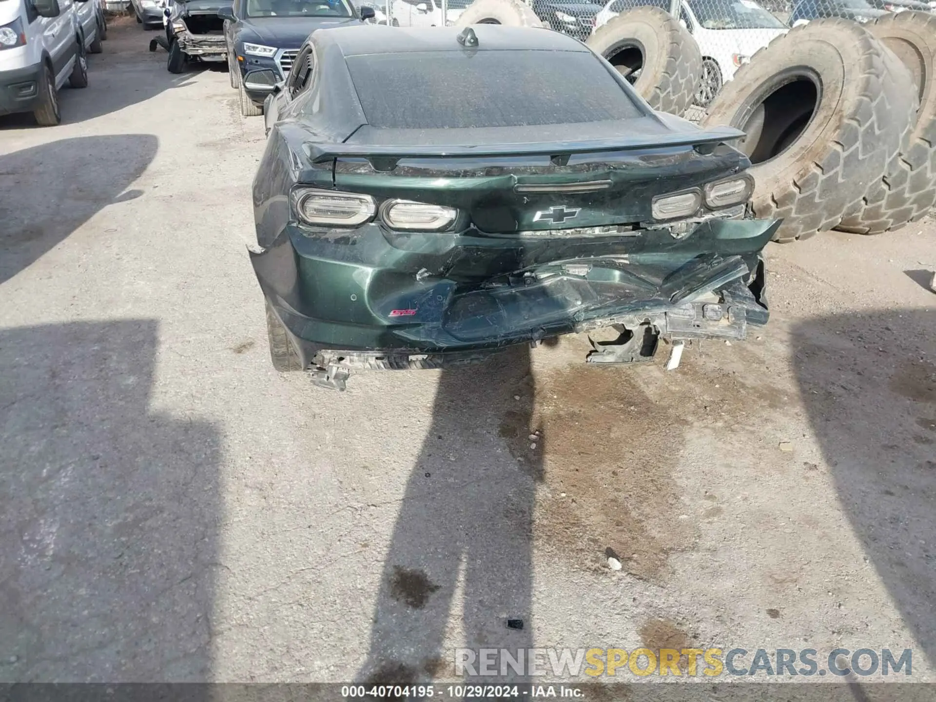 6 Photograph of a damaged car 1G1FG1R7XL0105461 CHEVROLET CAMARO 2020