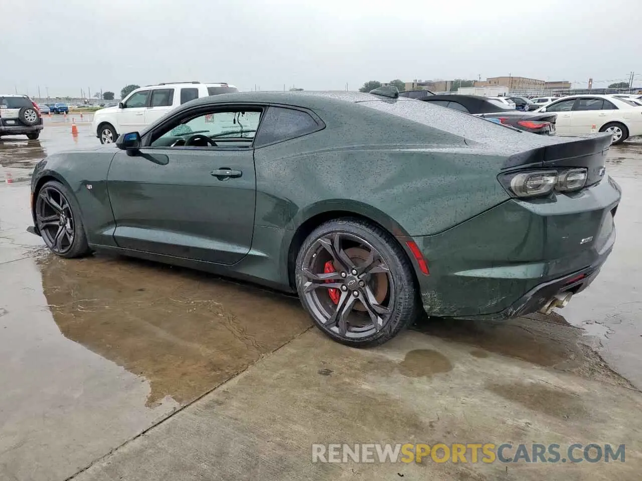 2 Photograph of a damaged car 1G1FG1R7XL0106321 CHEVROLET CAMARO 2020