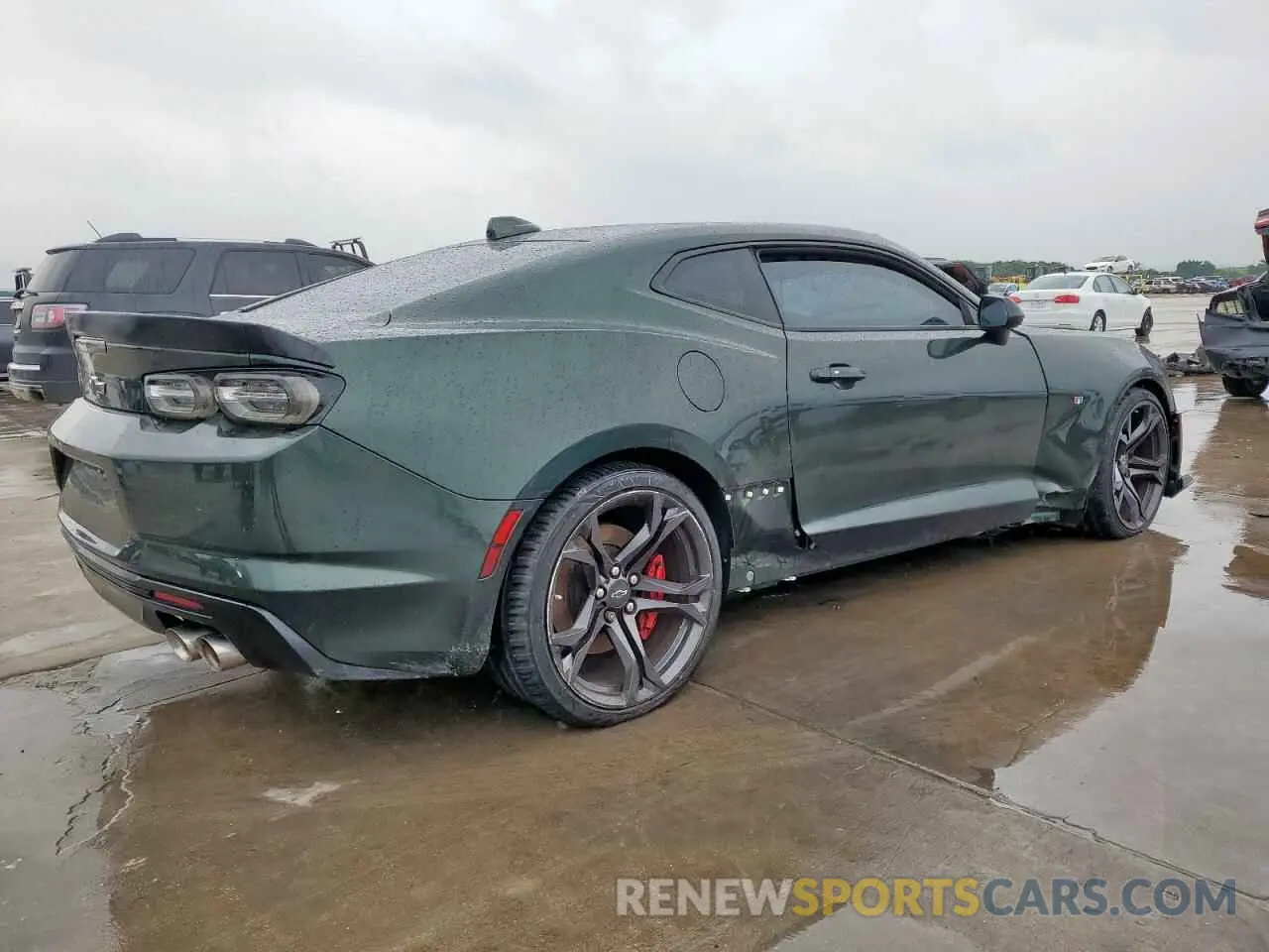 3 Photograph of a damaged car 1G1FG1R7XL0106321 CHEVROLET CAMARO 2020
