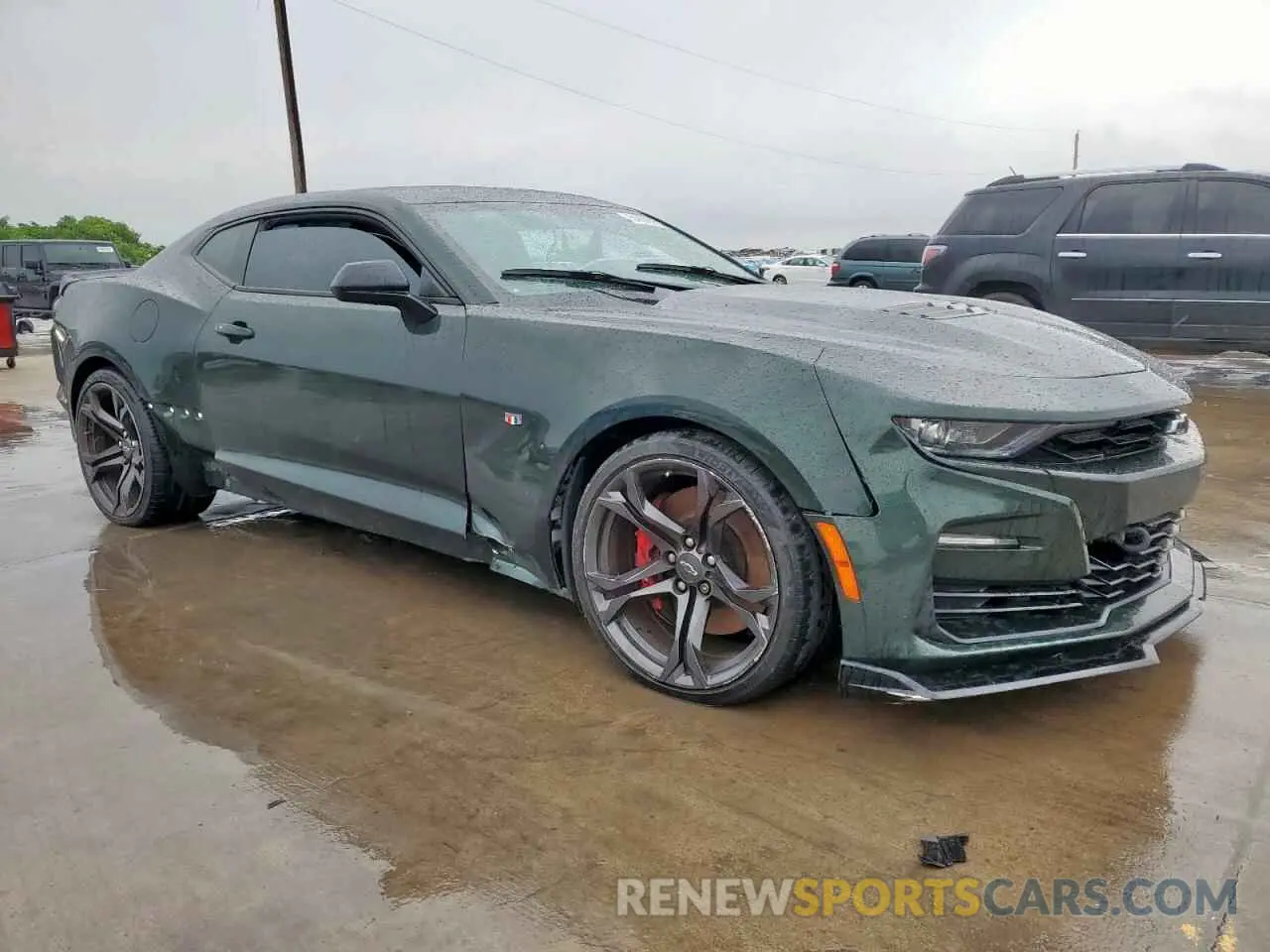 4 Photograph of a damaged car 1G1FG1R7XL0106321 CHEVROLET CAMARO 2020
