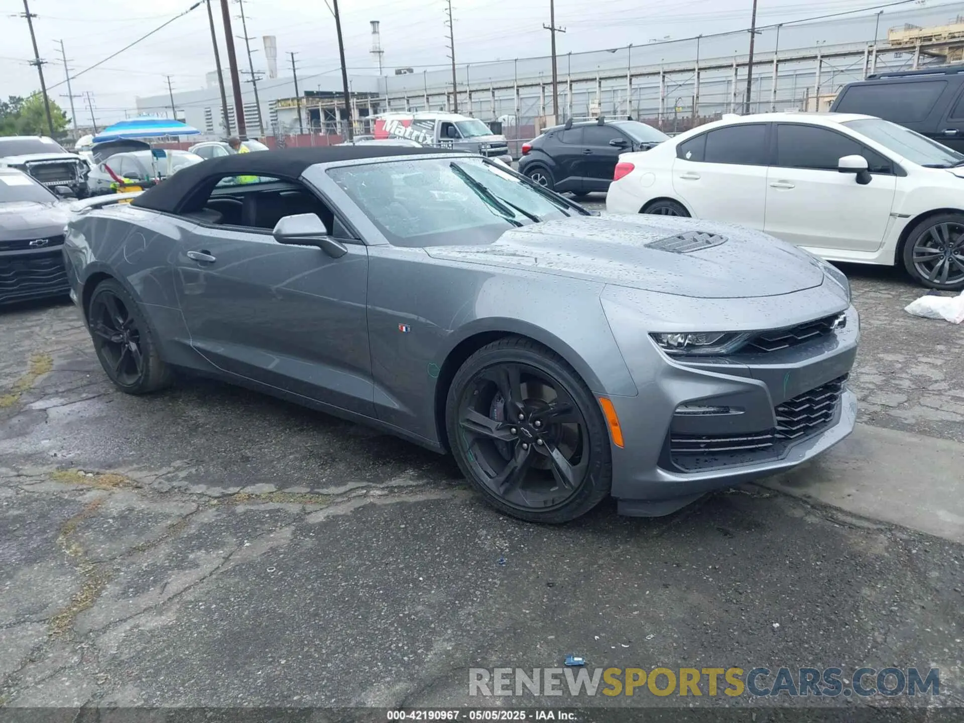 1 Photograph of a damaged car 1G1FG3D75L0111560 CHEVROLET CAMARO 2020