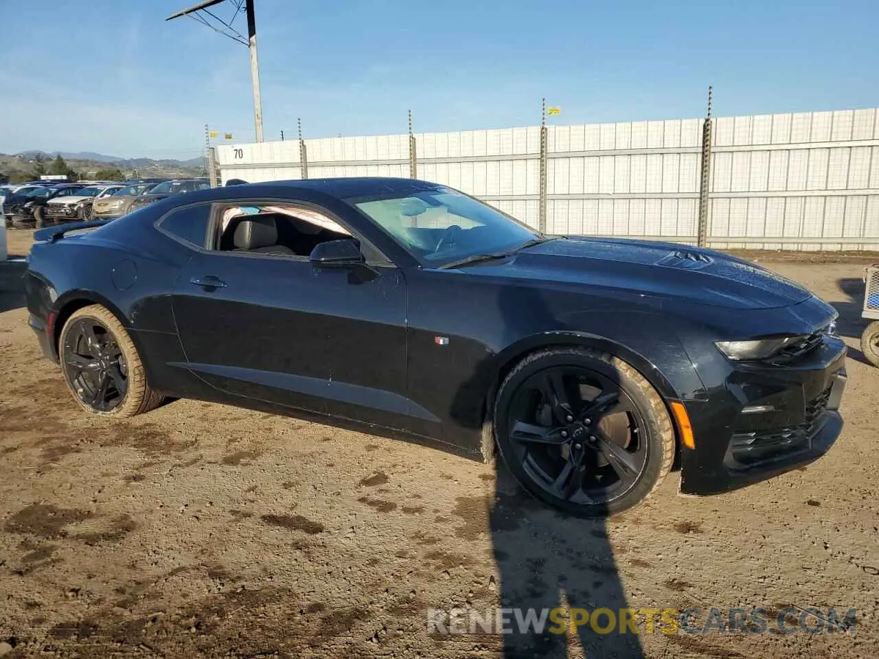 4 Photograph of a damaged car 1G1FH1R75L0121709 CHEVROLET CAMARO 2020