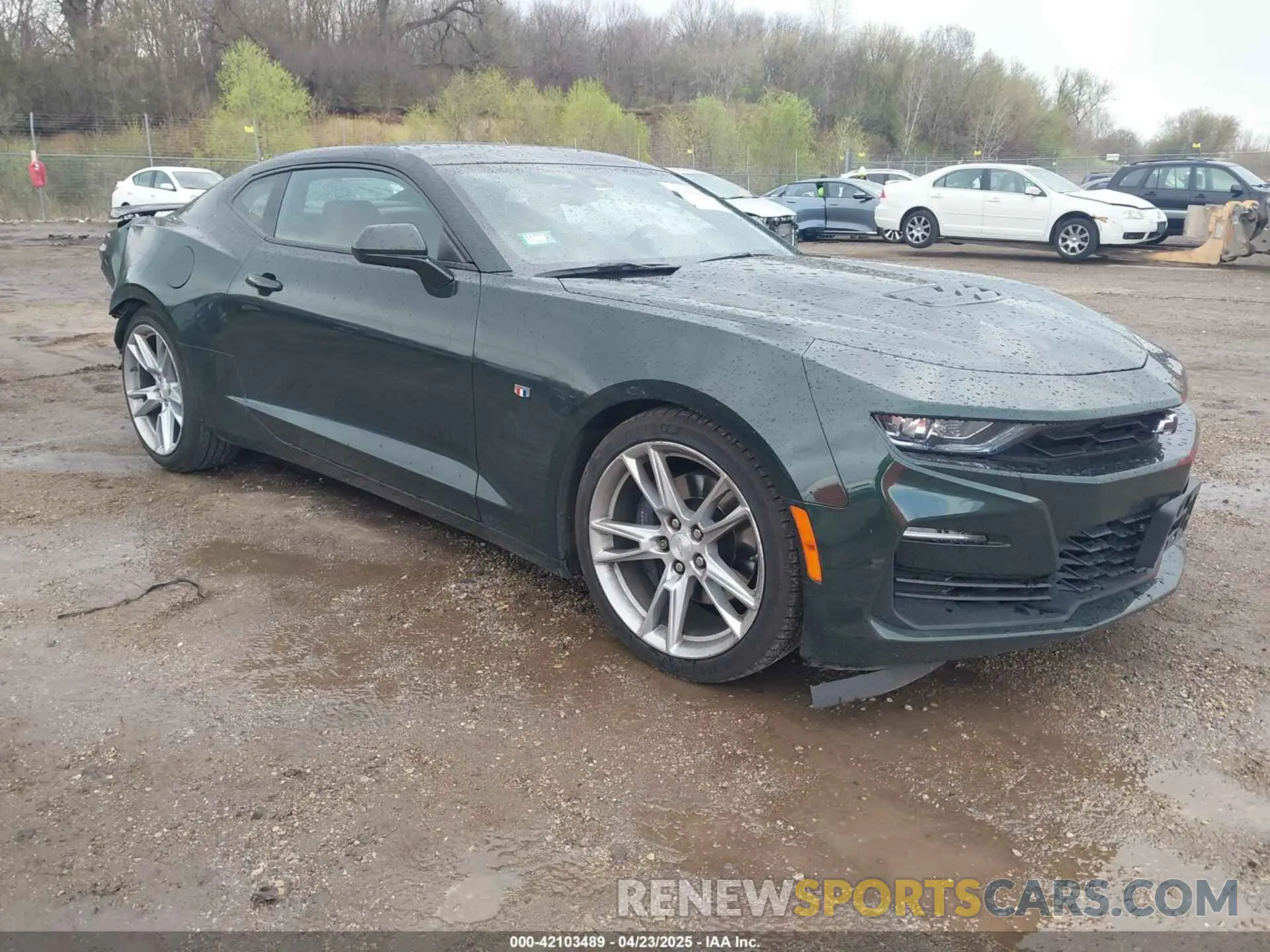 1 Photograph of a damaged car 1G1FH1R78L0105262 CHEVROLET CAMARO 2020