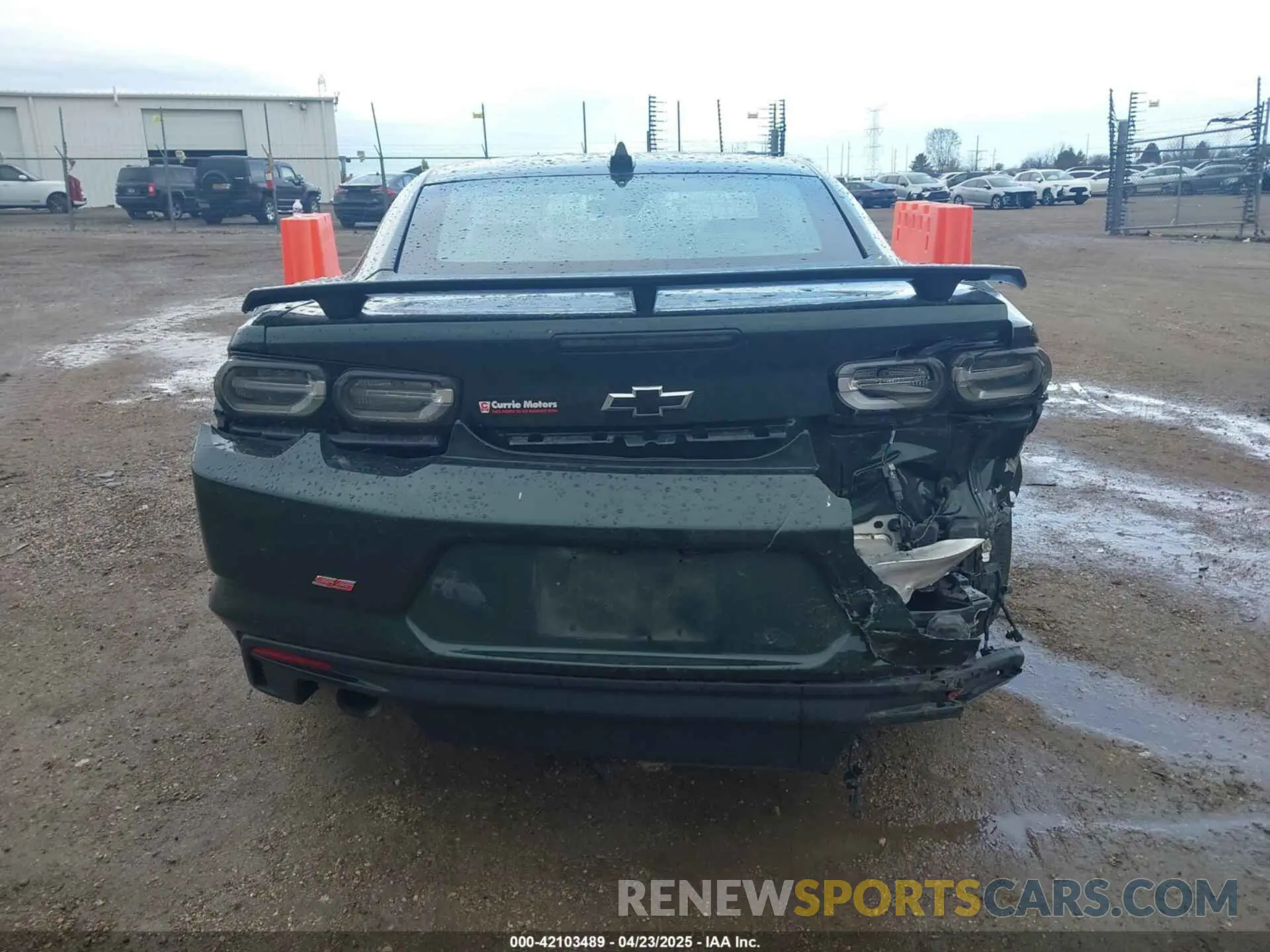 16 Photograph of a damaged car 1G1FH1R78L0105262 CHEVROLET CAMARO 2020