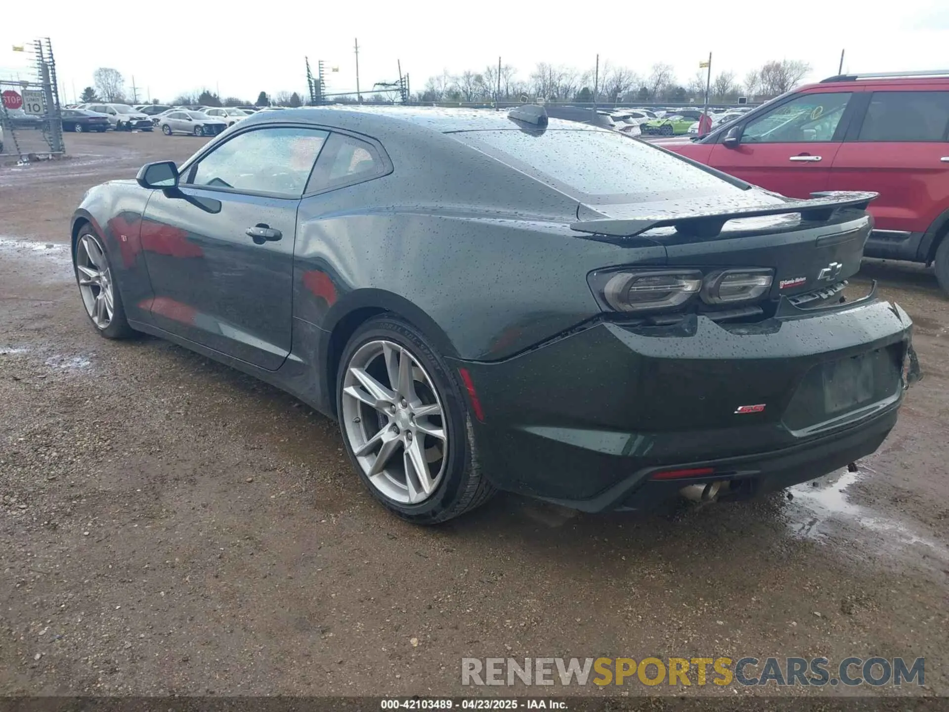 3 Photograph of a damaged car 1G1FH1R78L0105262 CHEVROLET CAMARO 2020