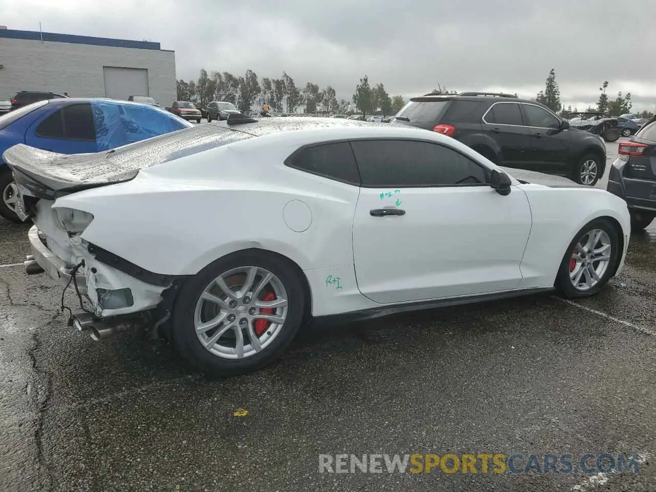3 Photograph of a damaged car 1G1FH1R7XL0106106 CHEVROLET CAMARO 2020
