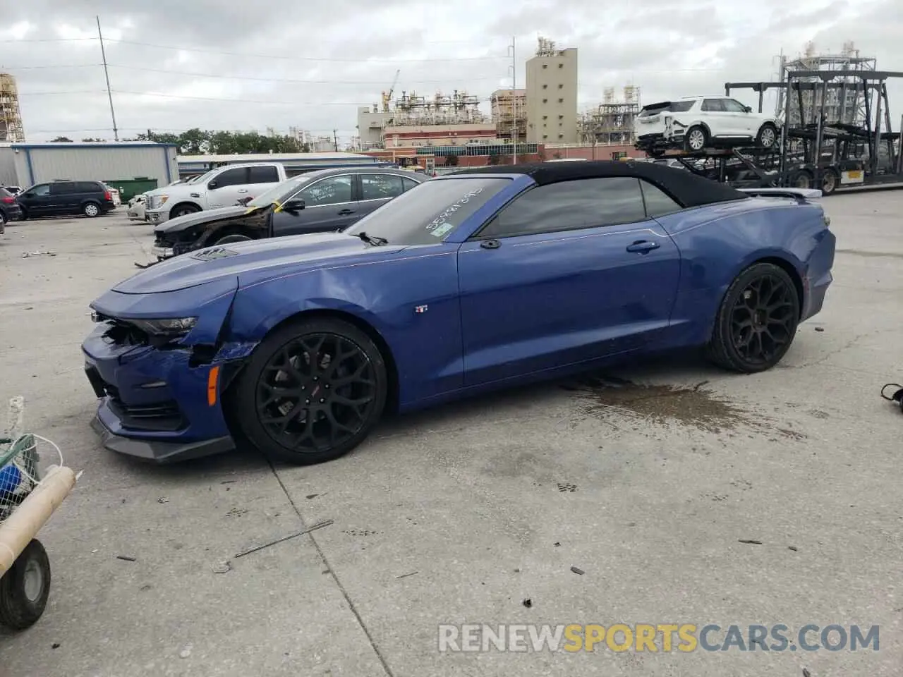 1 Photograph of a damaged car 1G1FH3D74L0127357 CHEVROLET CAMARO 2020