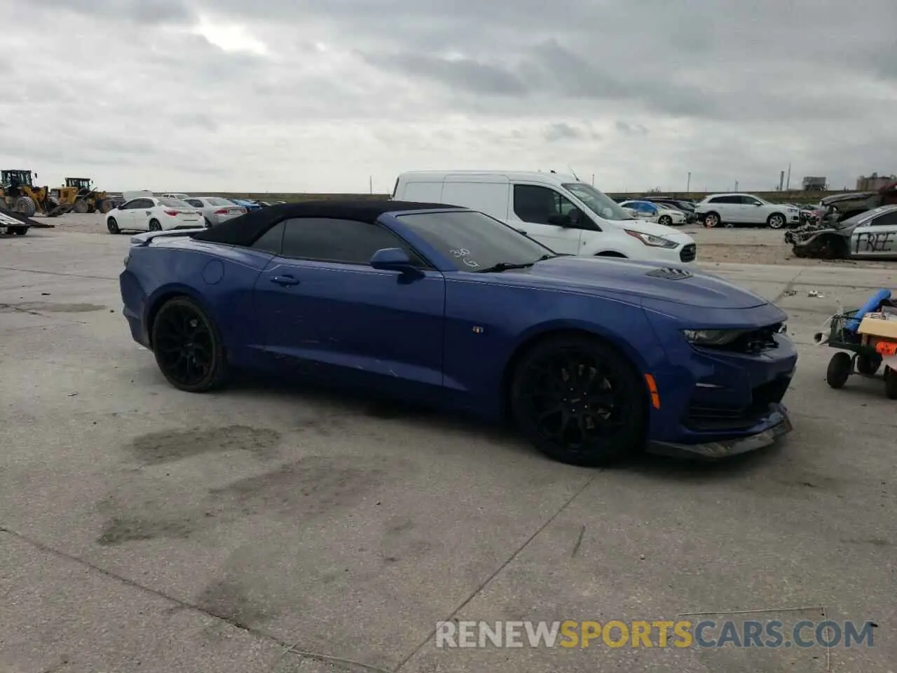 4 Photograph of a damaged car 1G1FH3D74L0127357 CHEVROLET CAMARO 2020
