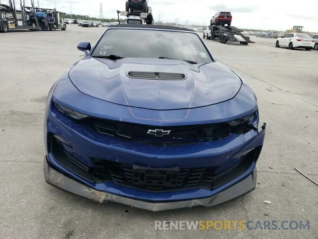 5 Photograph of a damaged car 1G1FH3D74L0127357 CHEVROLET CAMARO 2020