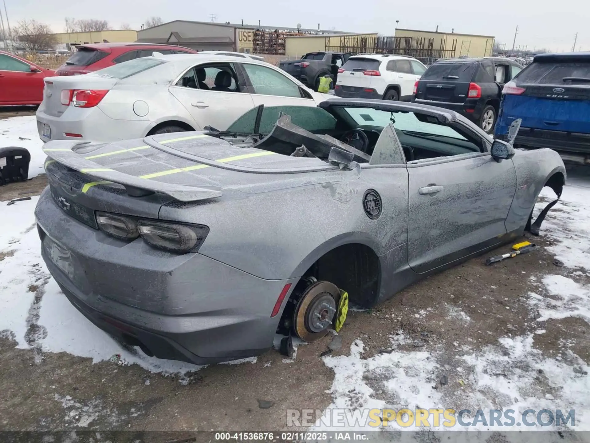 4 Фотография поврежденного автомобиля 1G1FH3D76L0143317 CHEVROLET CAMARO 2020
