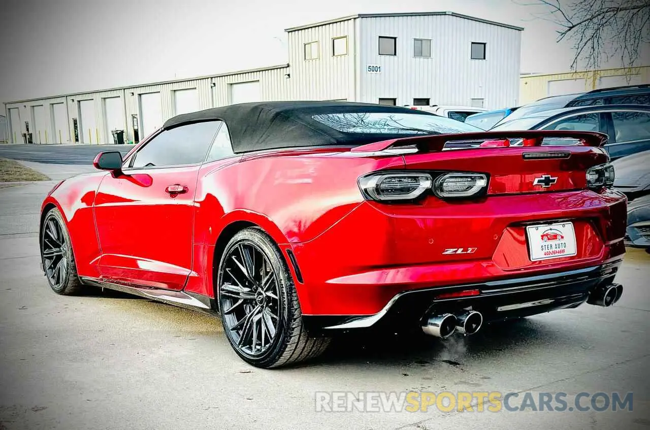 3 Photograph of a damaged car 1G1FK3D6XL0139943 CHEVROLET CAMARO 2020