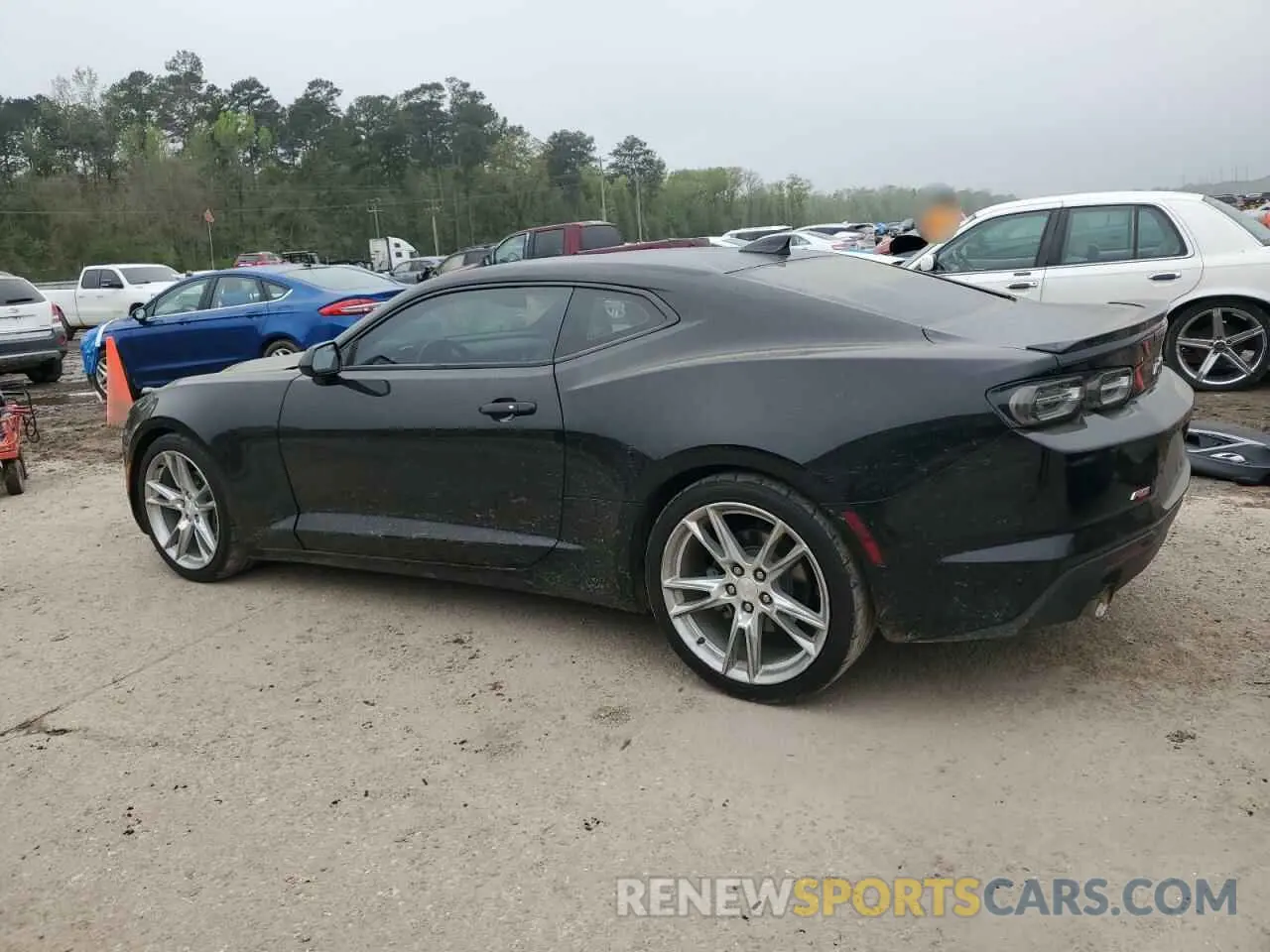 2 Фотография поврежденного автомобиля 1G1FB1RS0M0100581 CHEVROLET CAMARO 2021