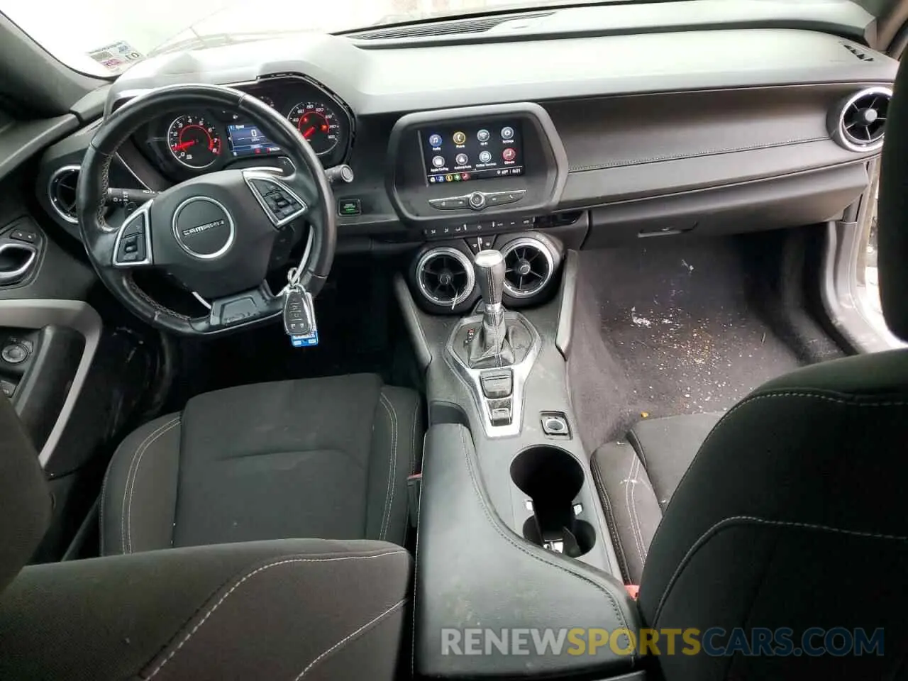 8 Фотография поврежденного автомобиля 1G1FB1RS0M0100581 CHEVROLET CAMARO 2021