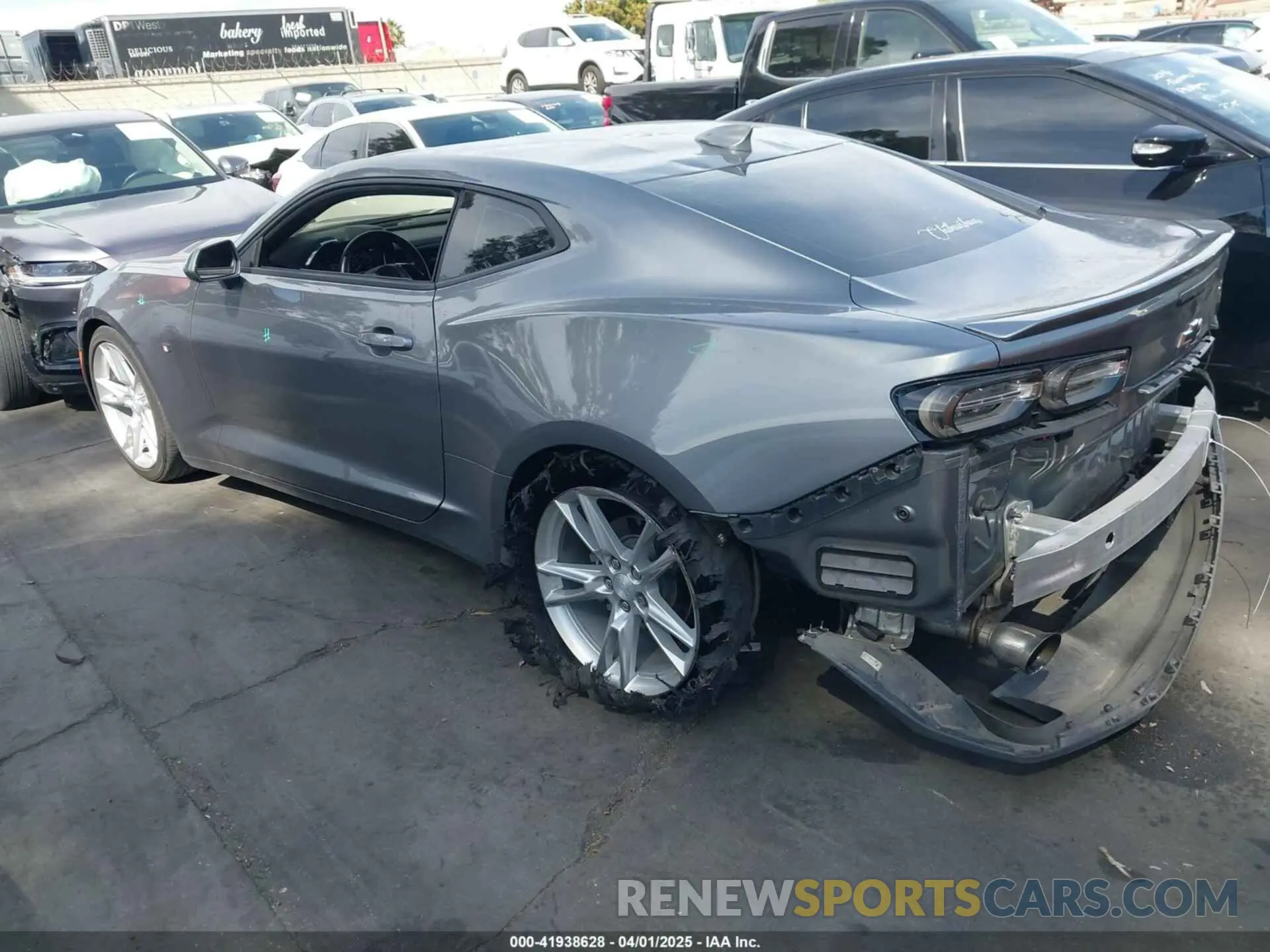 3 Фотография поврежденного автомобиля 1G1FB1RS0M0102492 CHEVROLET CAMARO 2021