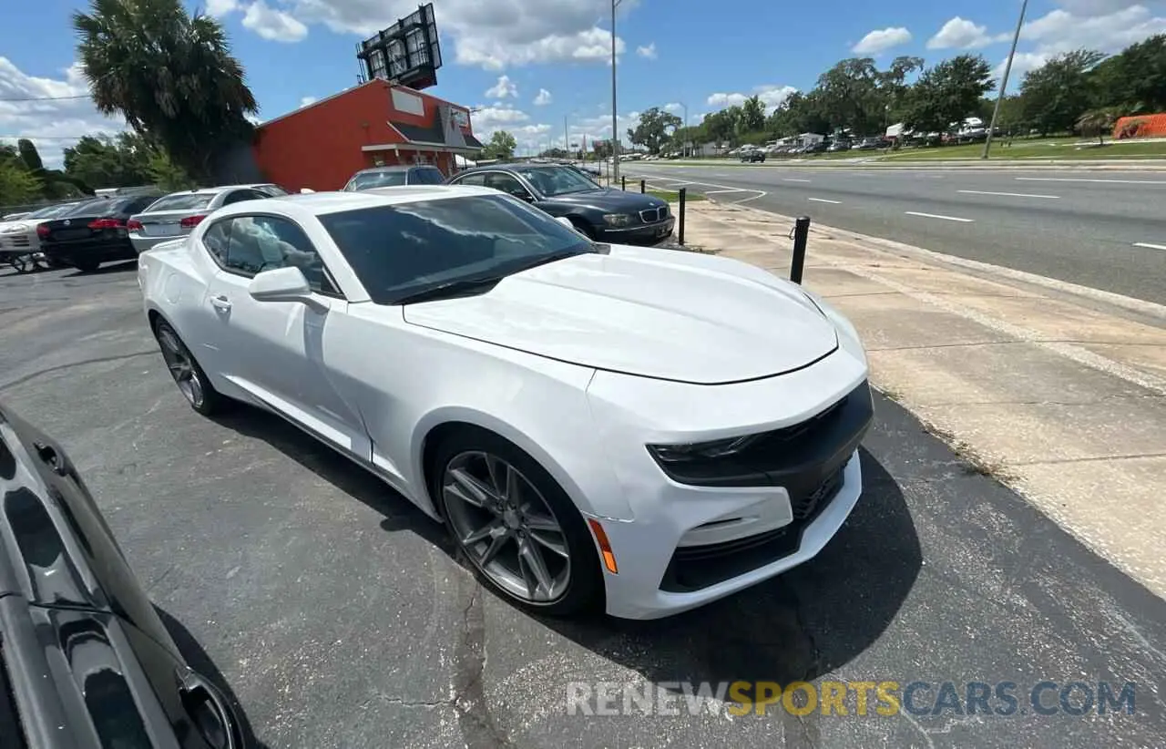 1 Photograph of a damaged car 1G1FB1RS0M0109877 CHEVROLET CAMARO 2021