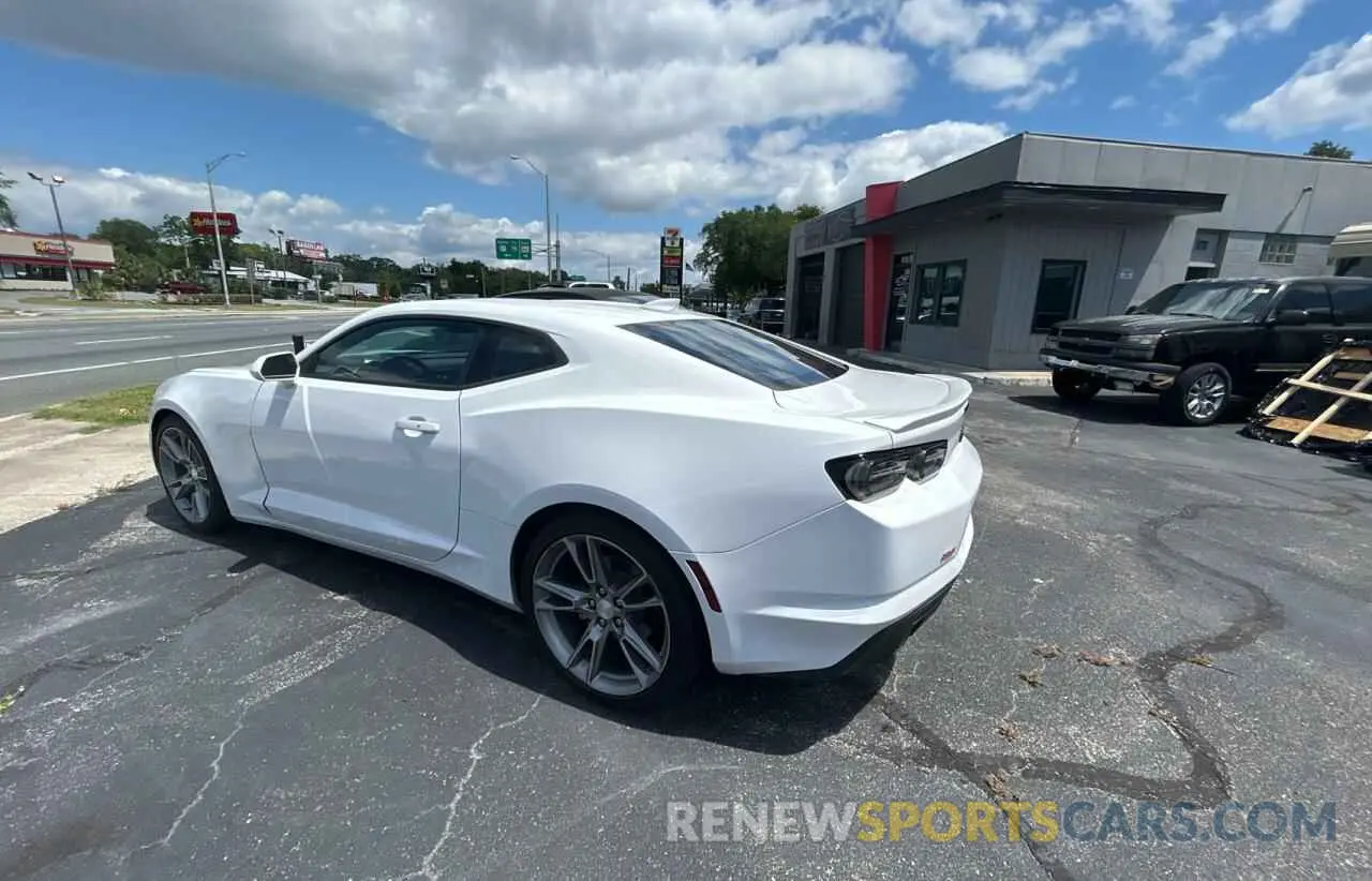 3 Photograph of a damaged car 1G1FB1RS0M0109877 CHEVROLET CAMARO 2021