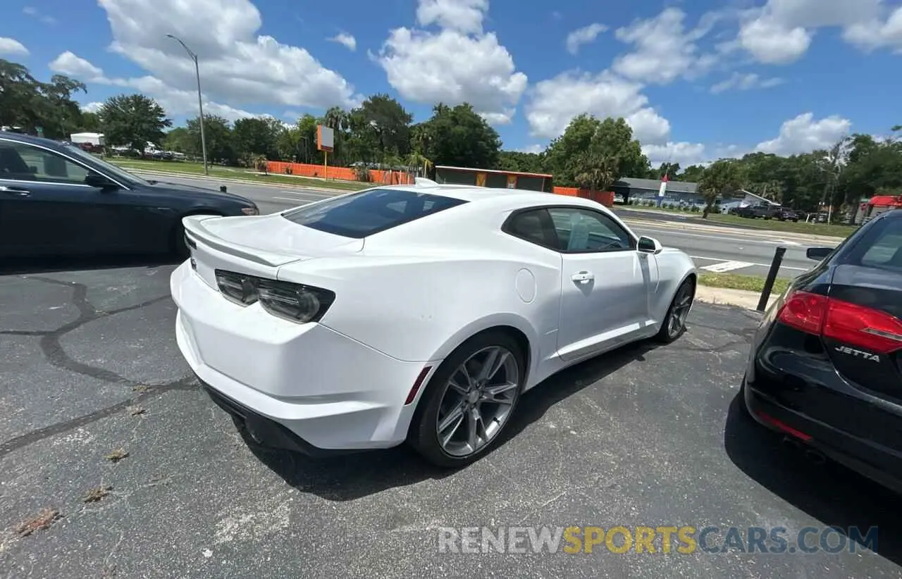 4 Photograph of a damaged car 1G1FB1RS0M0109877 CHEVROLET CAMARO 2021