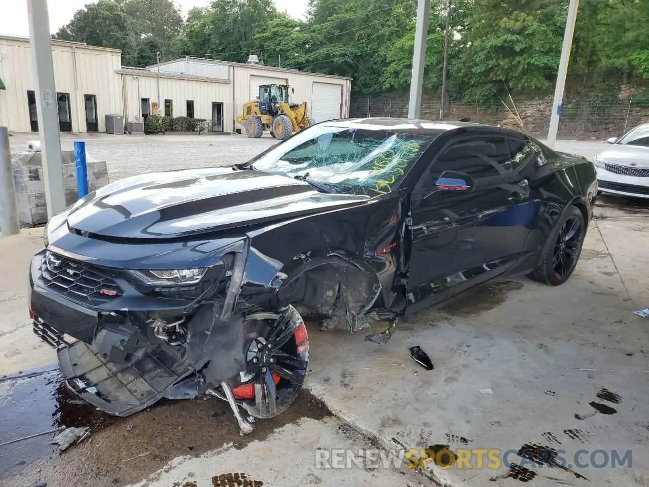 1 Photograph of a damaged car 1G1FB1RS0M0131460 CHEVROLET CAMARO 2021