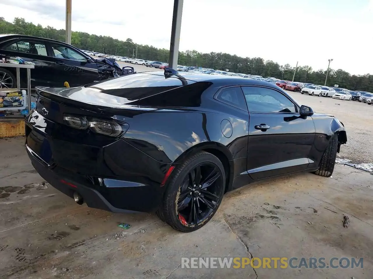 3 Photograph of a damaged car 1G1FB1RS0M0131460 CHEVROLET CAMARO 2021