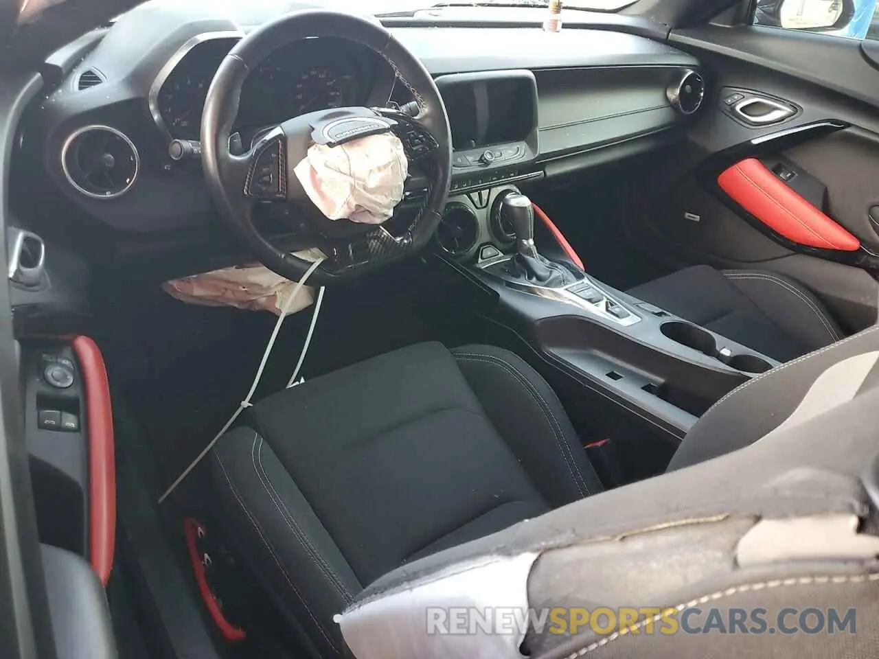 8 Photograph of a damaged car 1G1FB1RS0M0131460 CHEVROLET CAMARO 2021