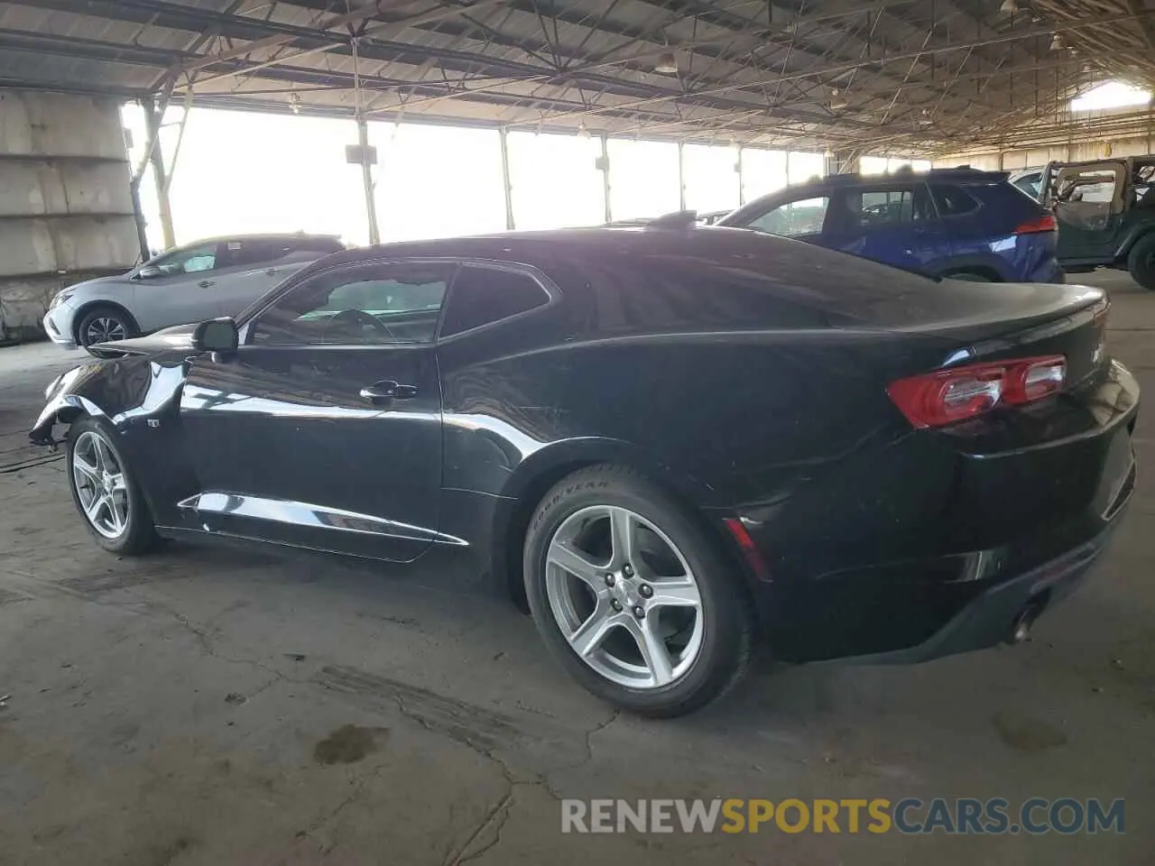 2 Photograph of a damaged car 1G1FB1RS2M0122212 CHEVROLET CAMARO 2021