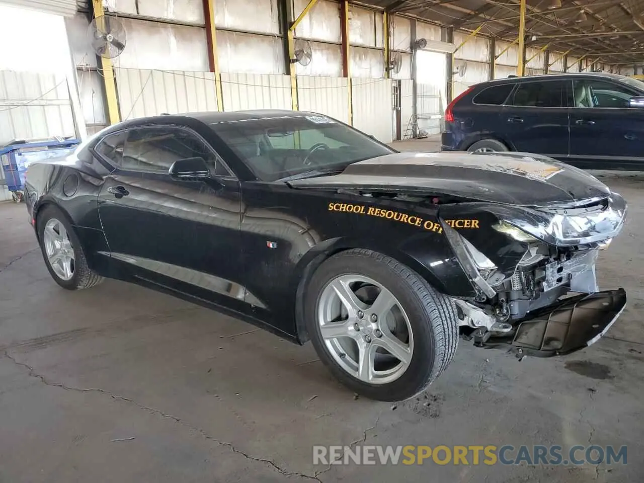 4 Photograph of a damaged car 1G1FB1RS2M0122212 CHEVROLET CAMARO 2021