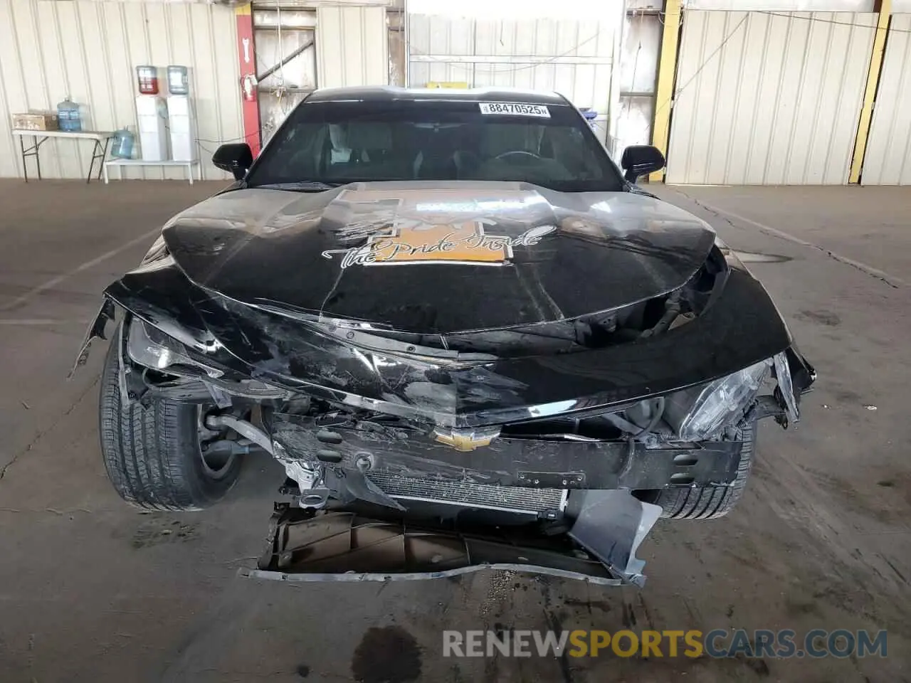 5 Photograph of a damaged car 1G1FB1RS2M0122212 CHEVROLET CAMARO 2021