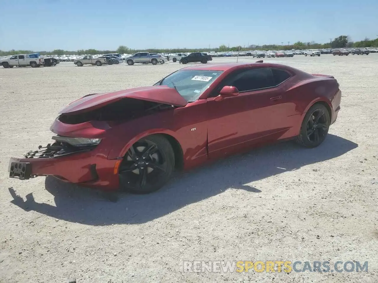 1 Photograph of a damaged car 1G1FB1RS4M0103810 CHEVROLET CAMARO 2021