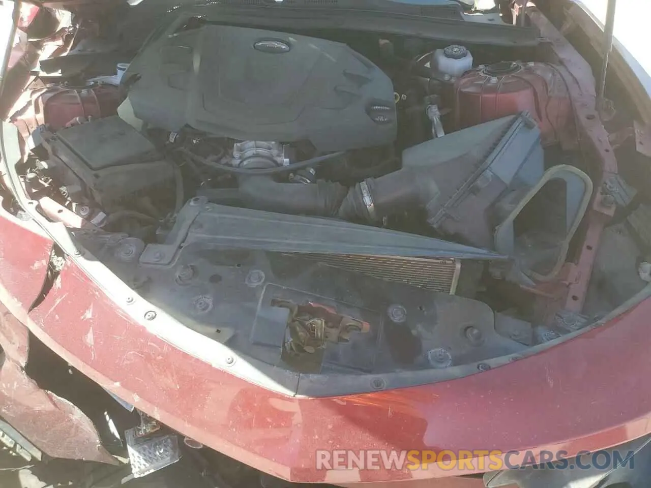 13 Photograph of a damaged car 1G1FB1RS4M0103810 CHEVROLET CAMARO 2021