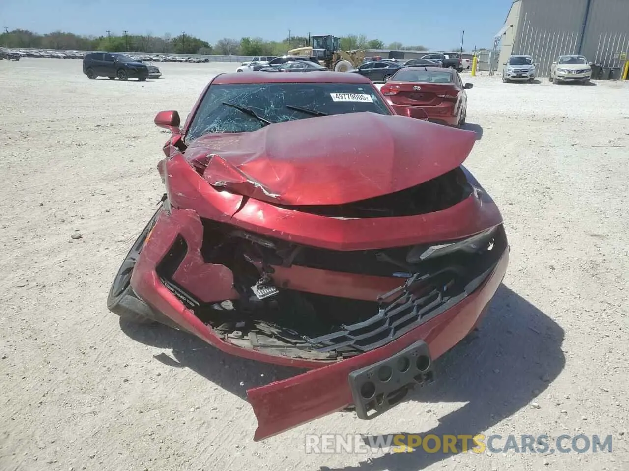 5 Photograph of a damaged car 1G1FB1RS4M0103810 CHEVROLET CAMARO 2021