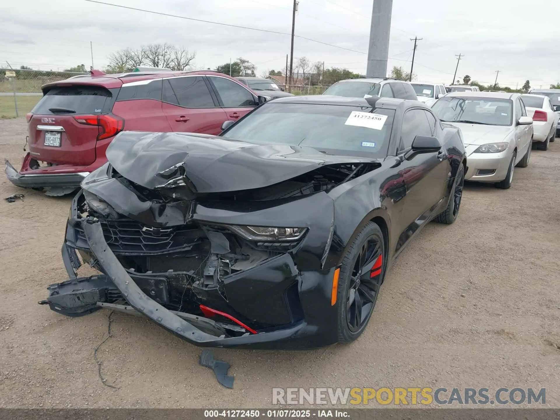 6 Фотография поврежденного автомобиля 1G1FB1RS6M0102772 CHEVROLET CAMARO 2021