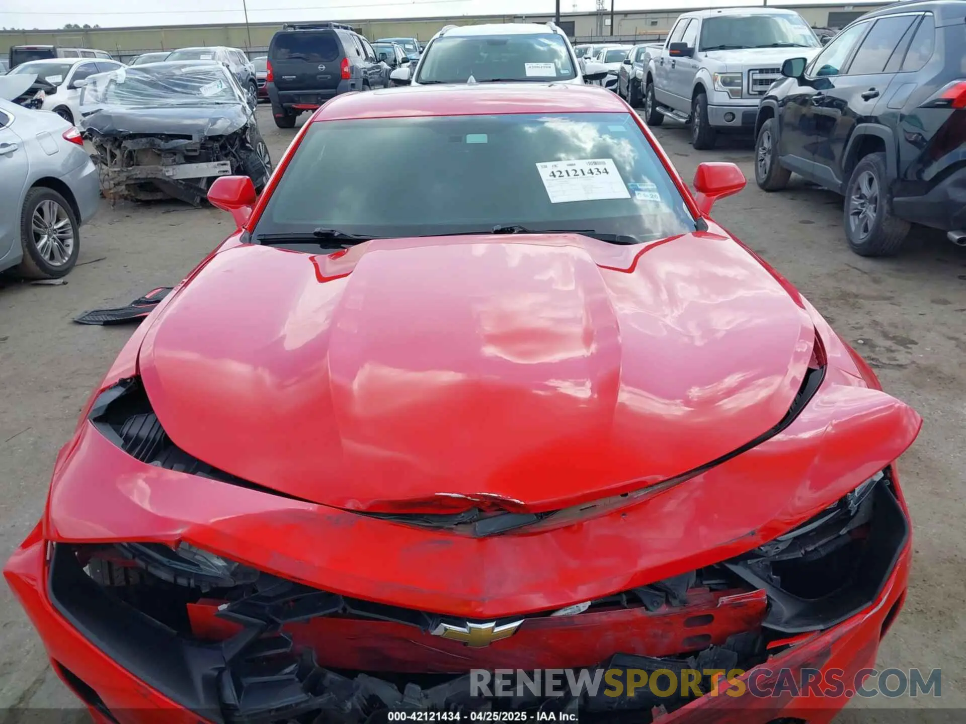 12 Фотография поврежденного автомобиля 1G1FB1RS8M0141881 CHEVROLET CAMARO 2021