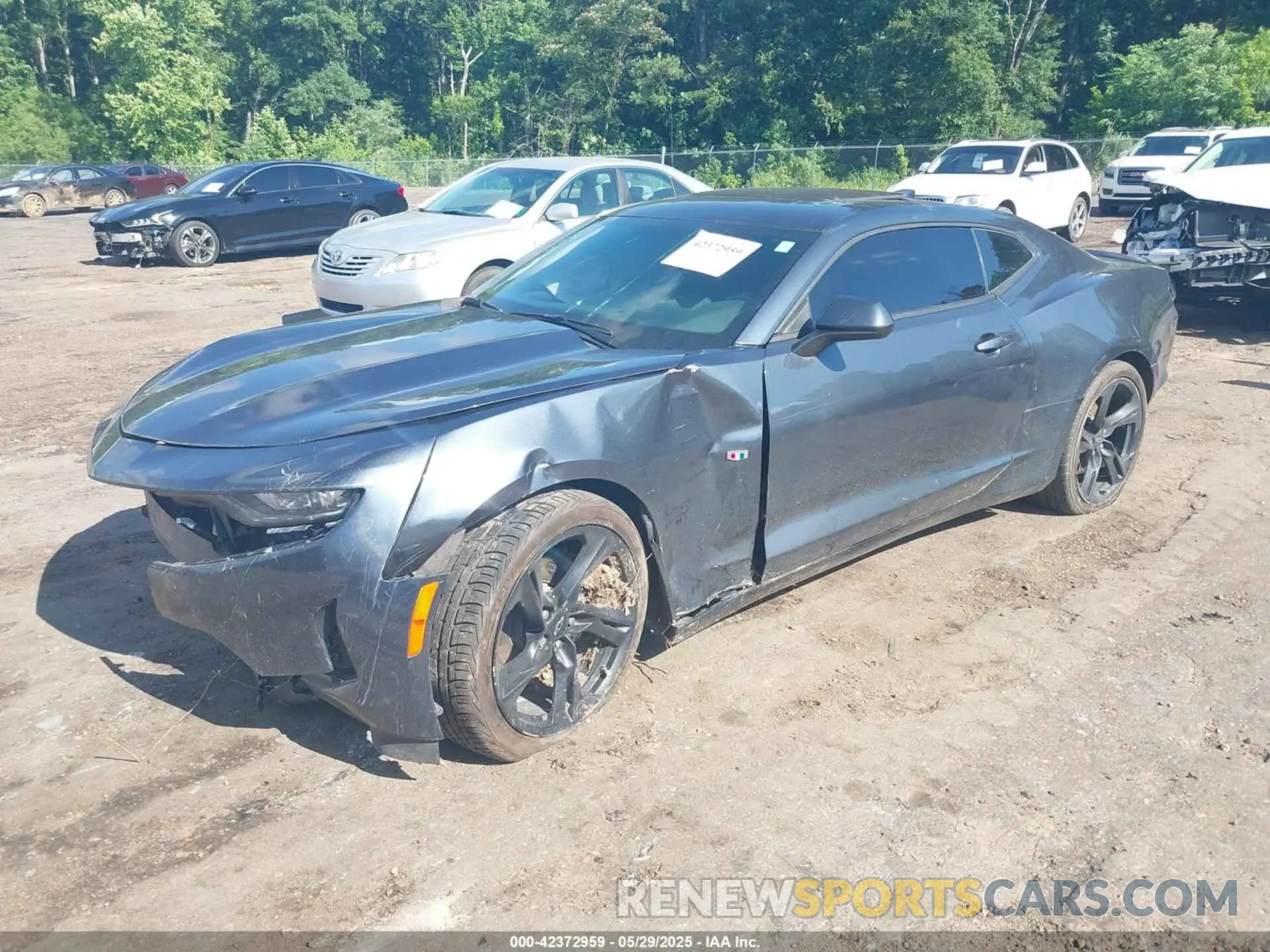 2 Фотография поврежденного автомобиля 1G1FB1RS9M0100465 CHEVROLET CAMARO 2021