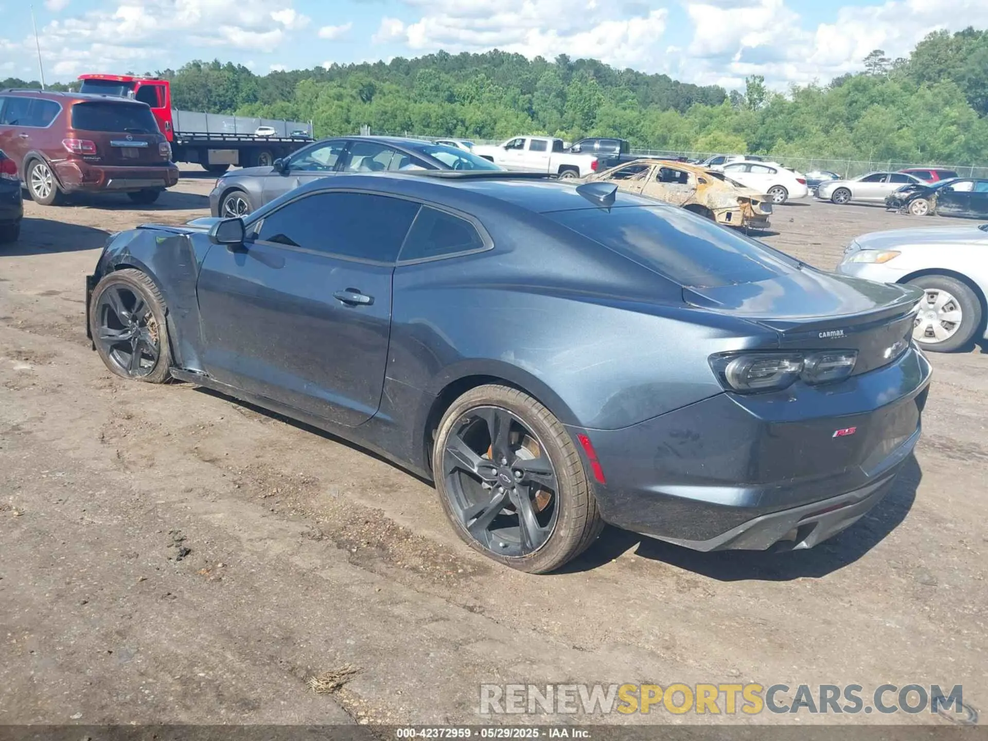 3 Фотография поврежденного автомобиля 1G1FB1RS9M0100465 CHEVROLET CAMARO 2021