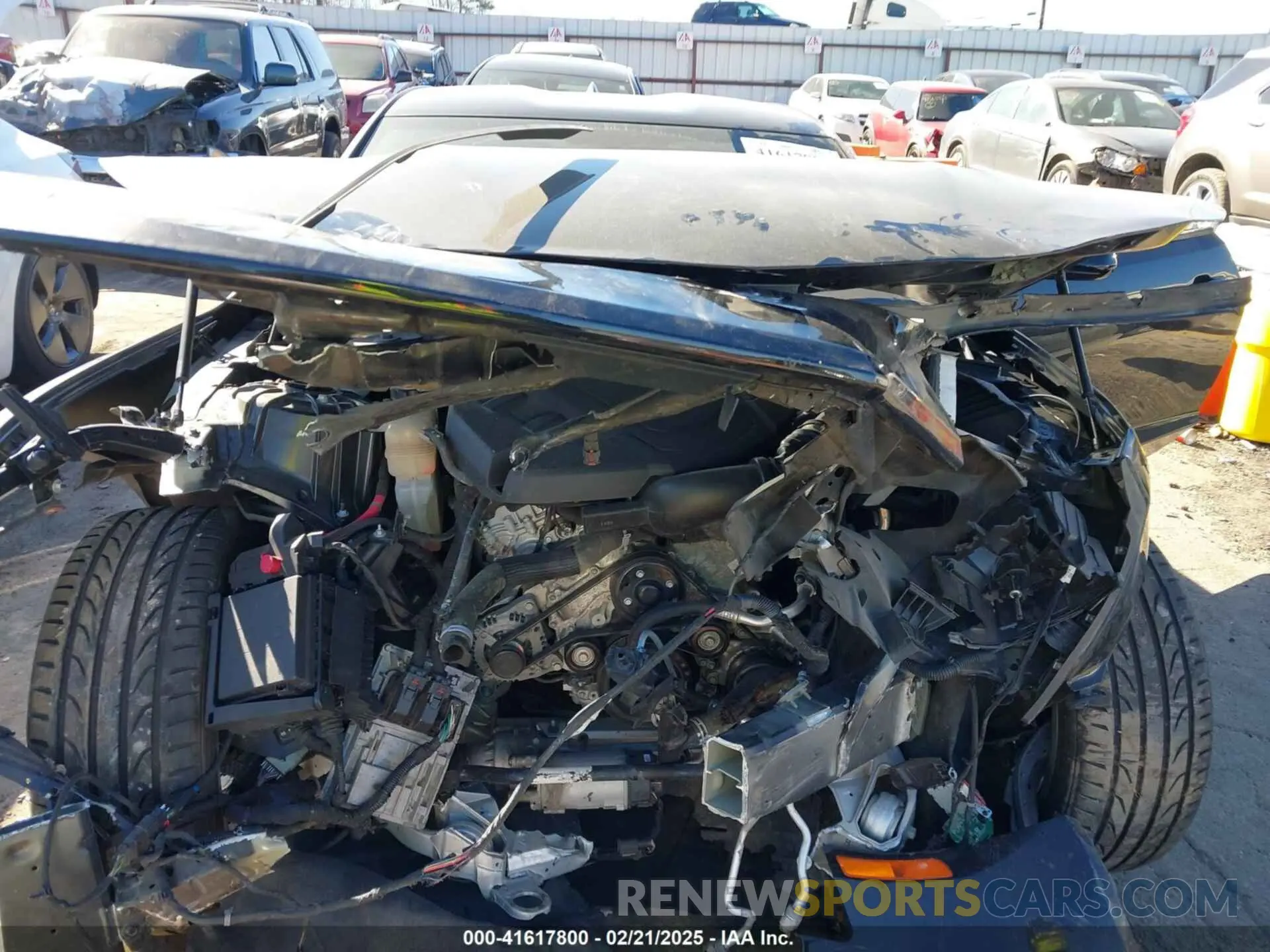 10 Photograph of a damaged car 1G1FB1RSXM0132471 CHEVROLET CAMARO 2021